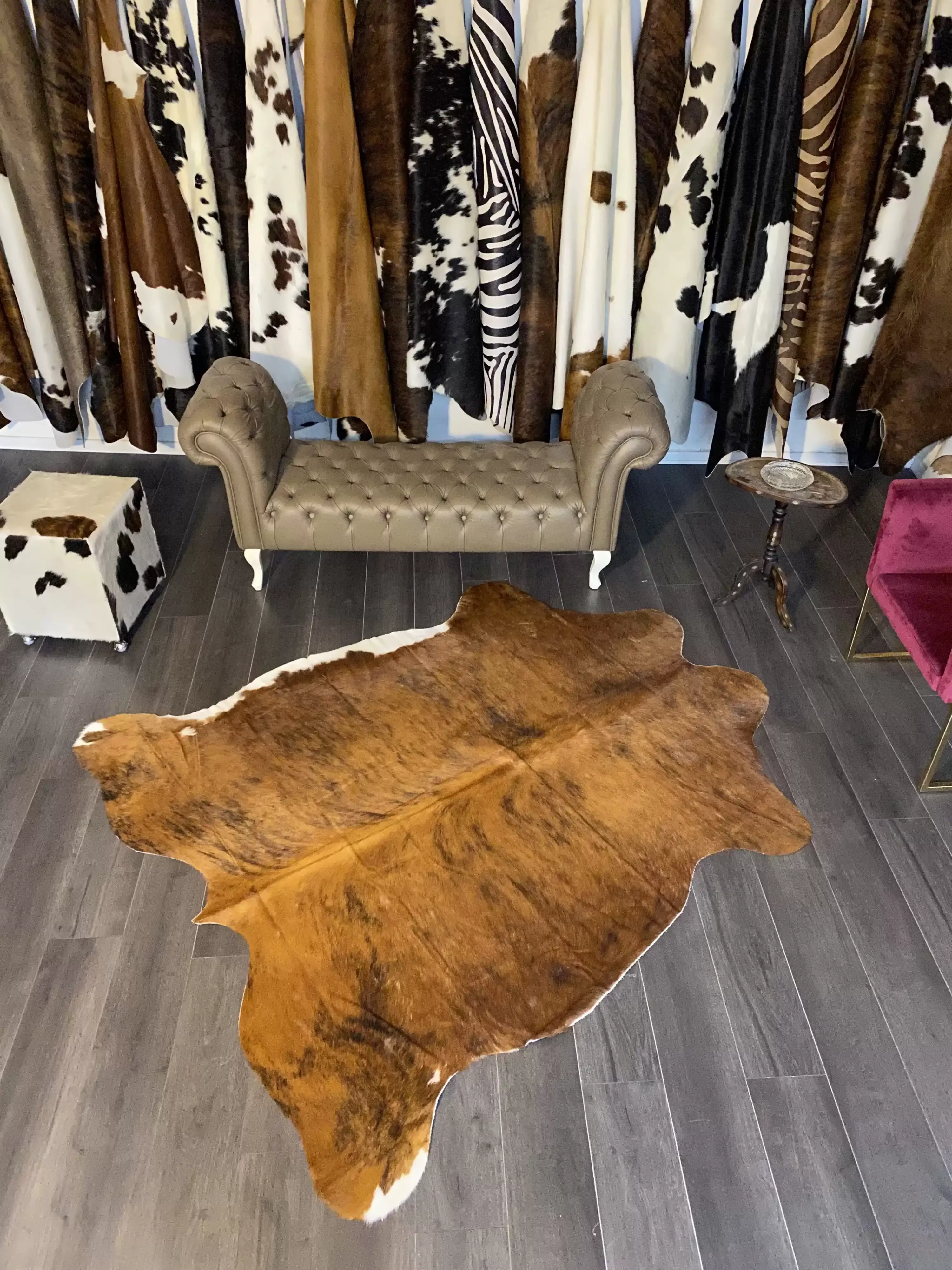 HAKİKİ DERİ DANA POSTU EGZOTİK 180 x 210 - 0401000078