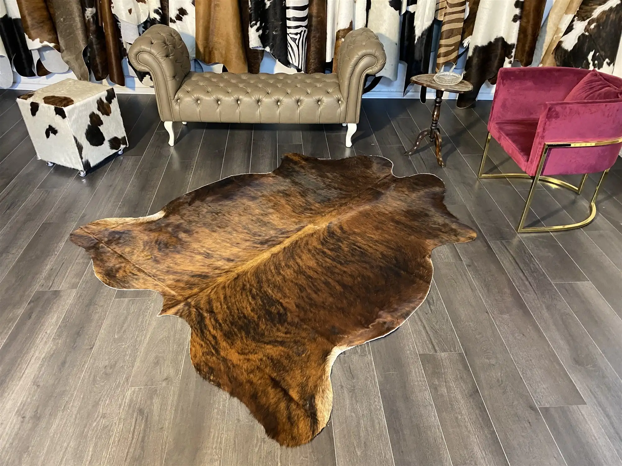 HAKİKİ DERİ DANA POSTU EGZOTİK 180 x 210 - 0401000146