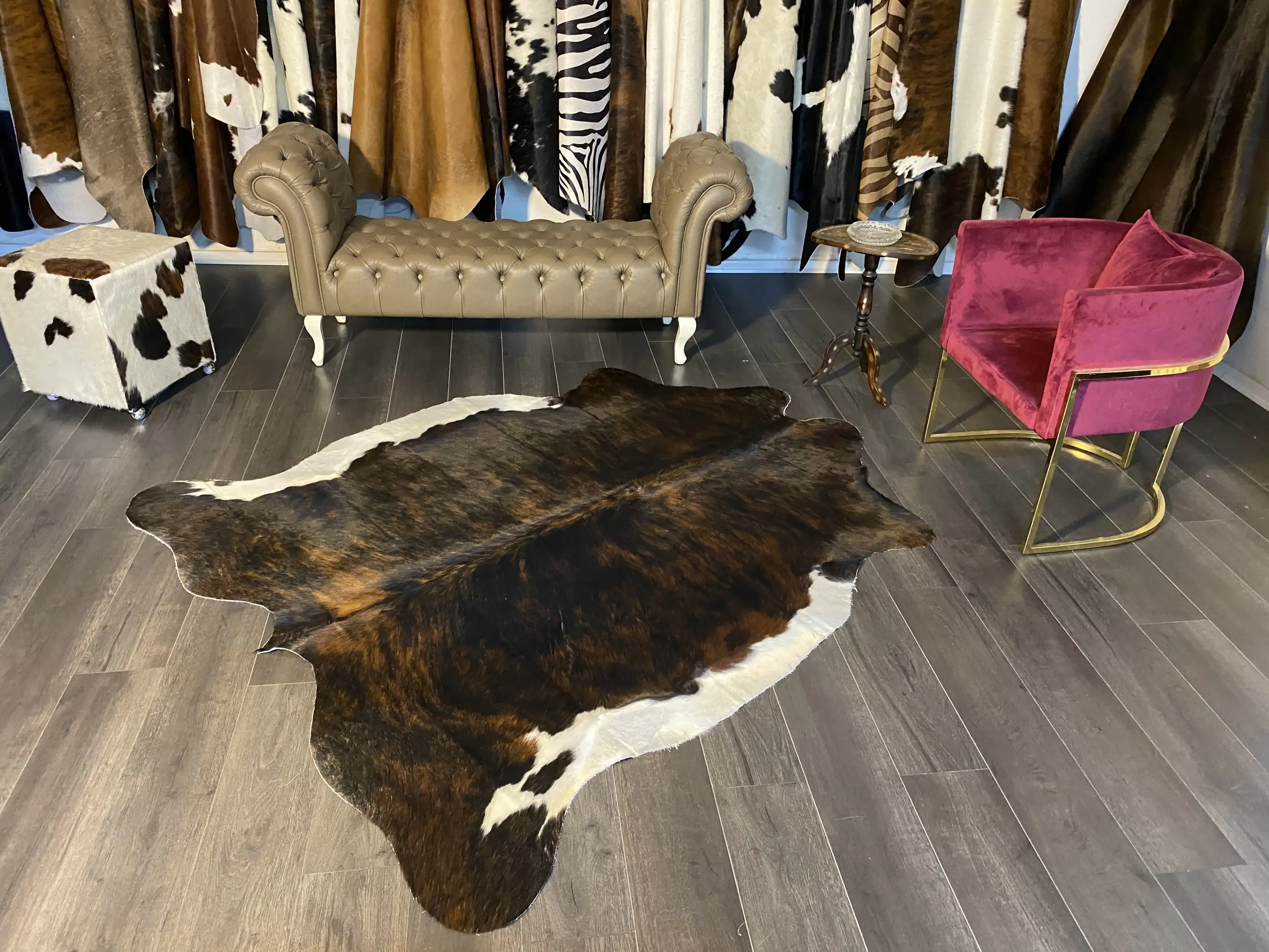 HAKİKİ DERİ DANA POSTU EGZOTİK 180 x 210 - 0401000385