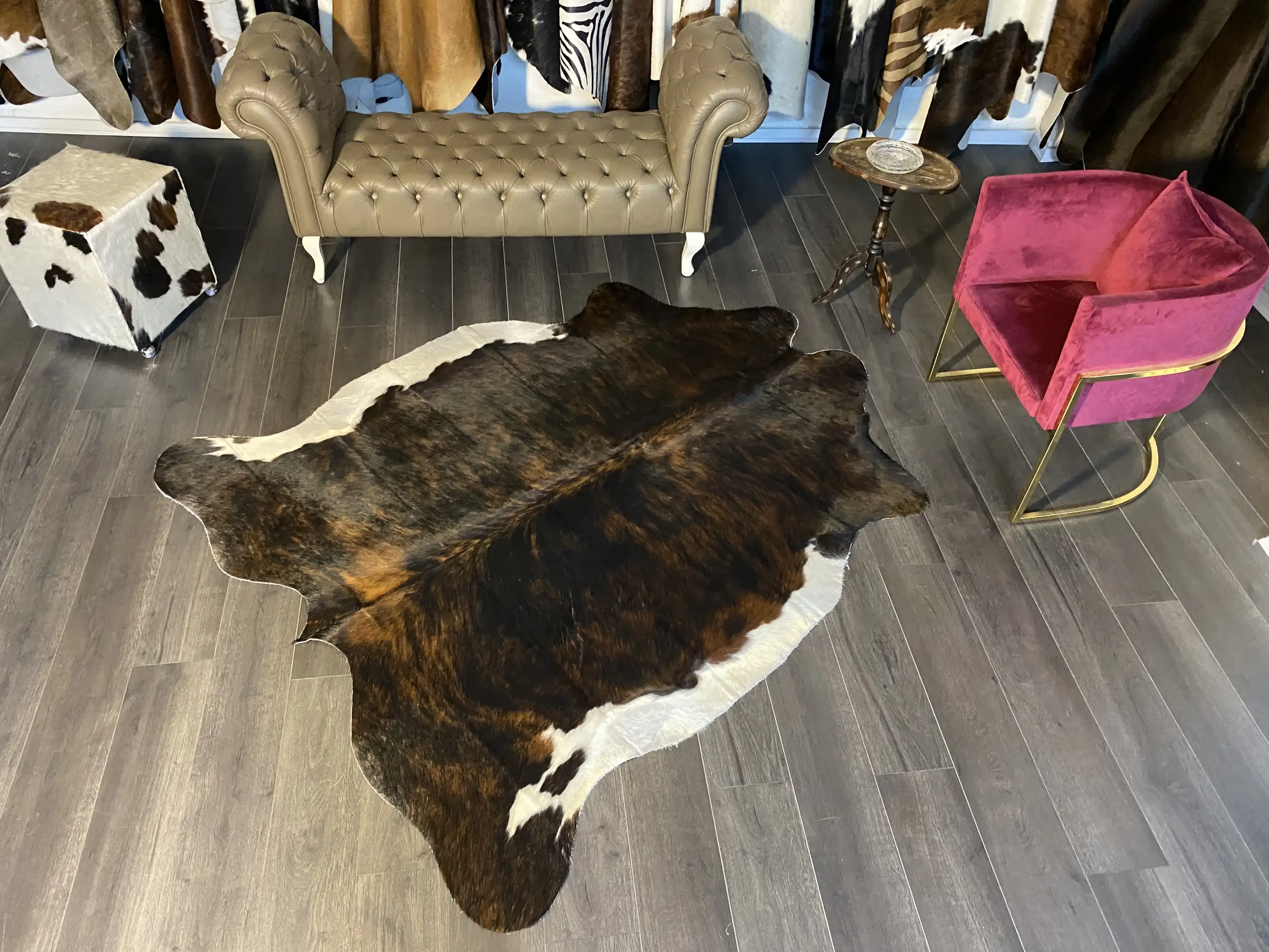 HAKİKİ DERİ DANA POSTU EGZOTİK 180 x 210 - 0401000385