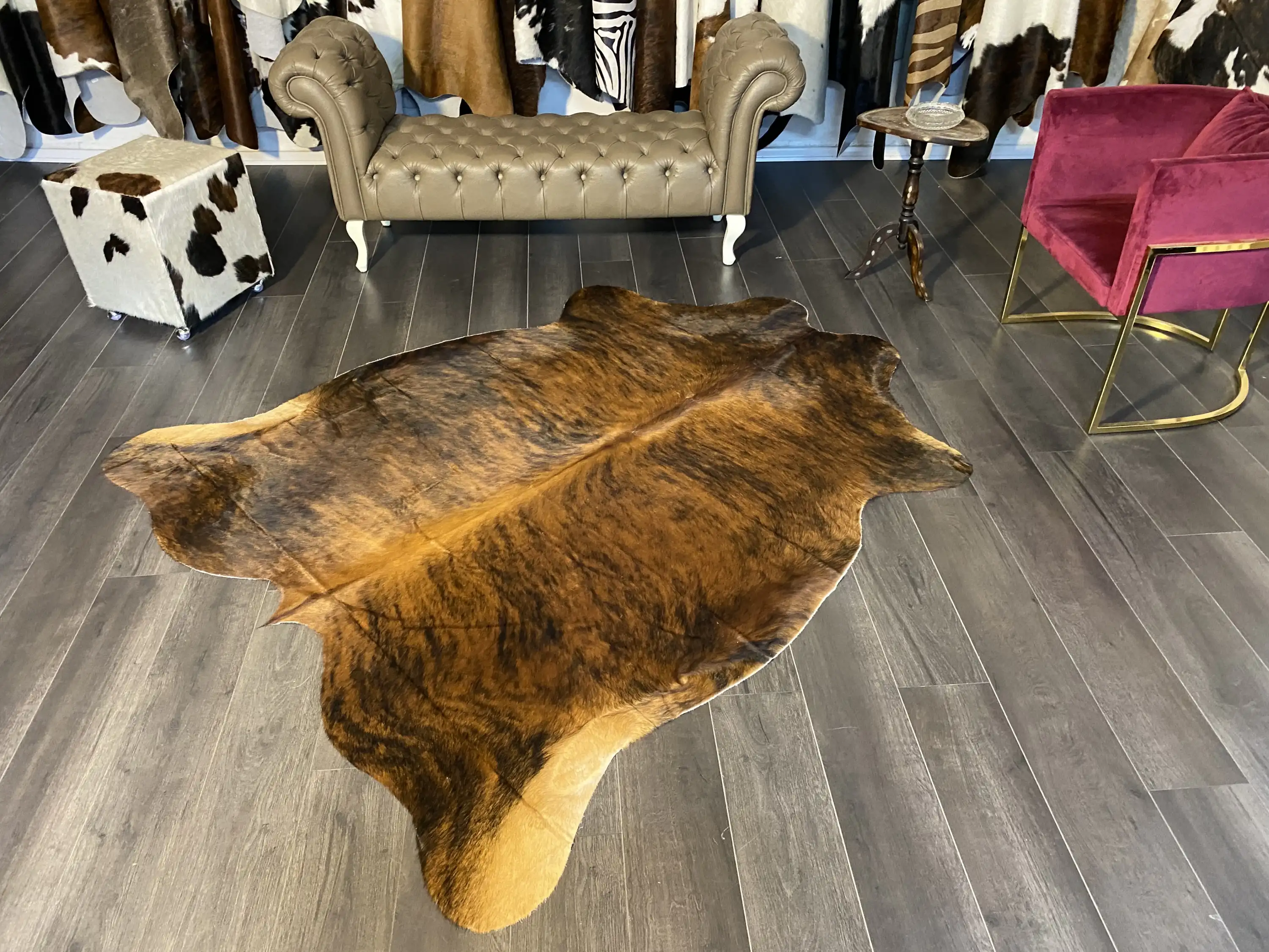 HAKİKİ DERİ DANA POSTU EGZOTİK 180 x 215 - 0401000144