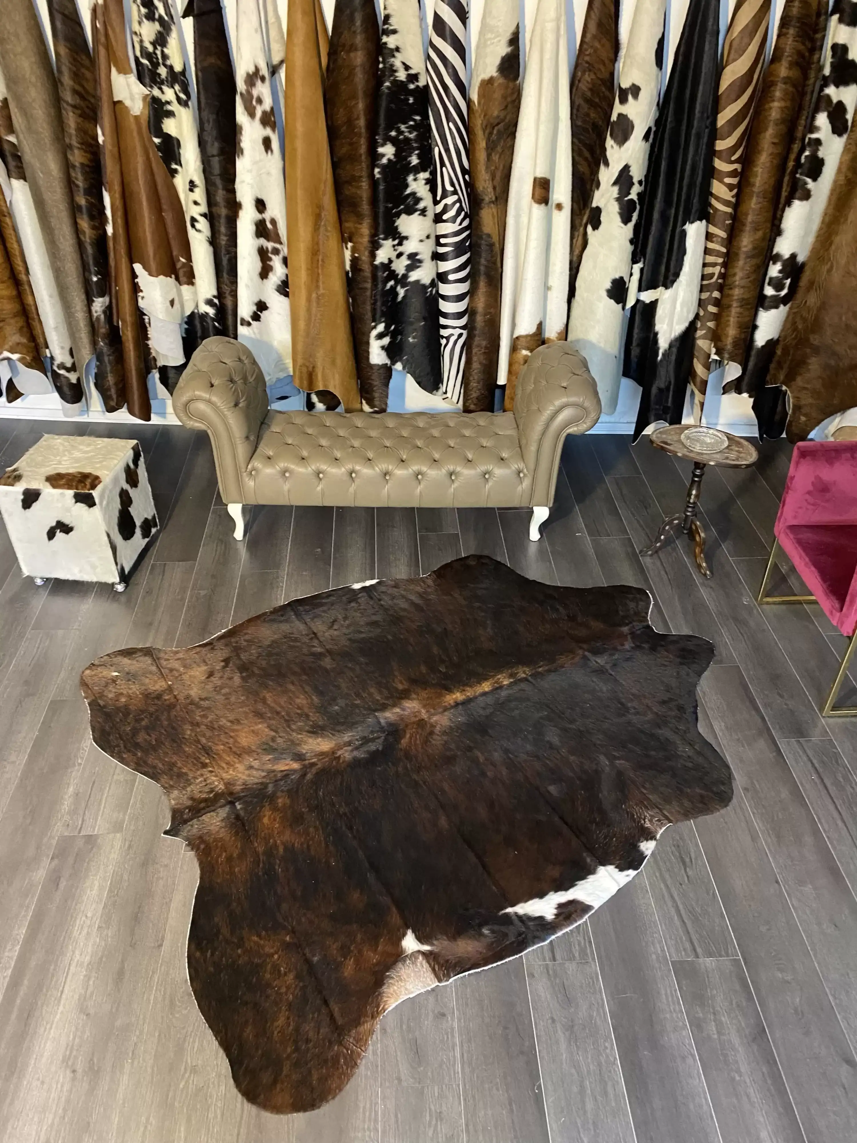 HAKİKİ DERİ DANA POSTU EGZOTİK 180 x 220 - 0401000090