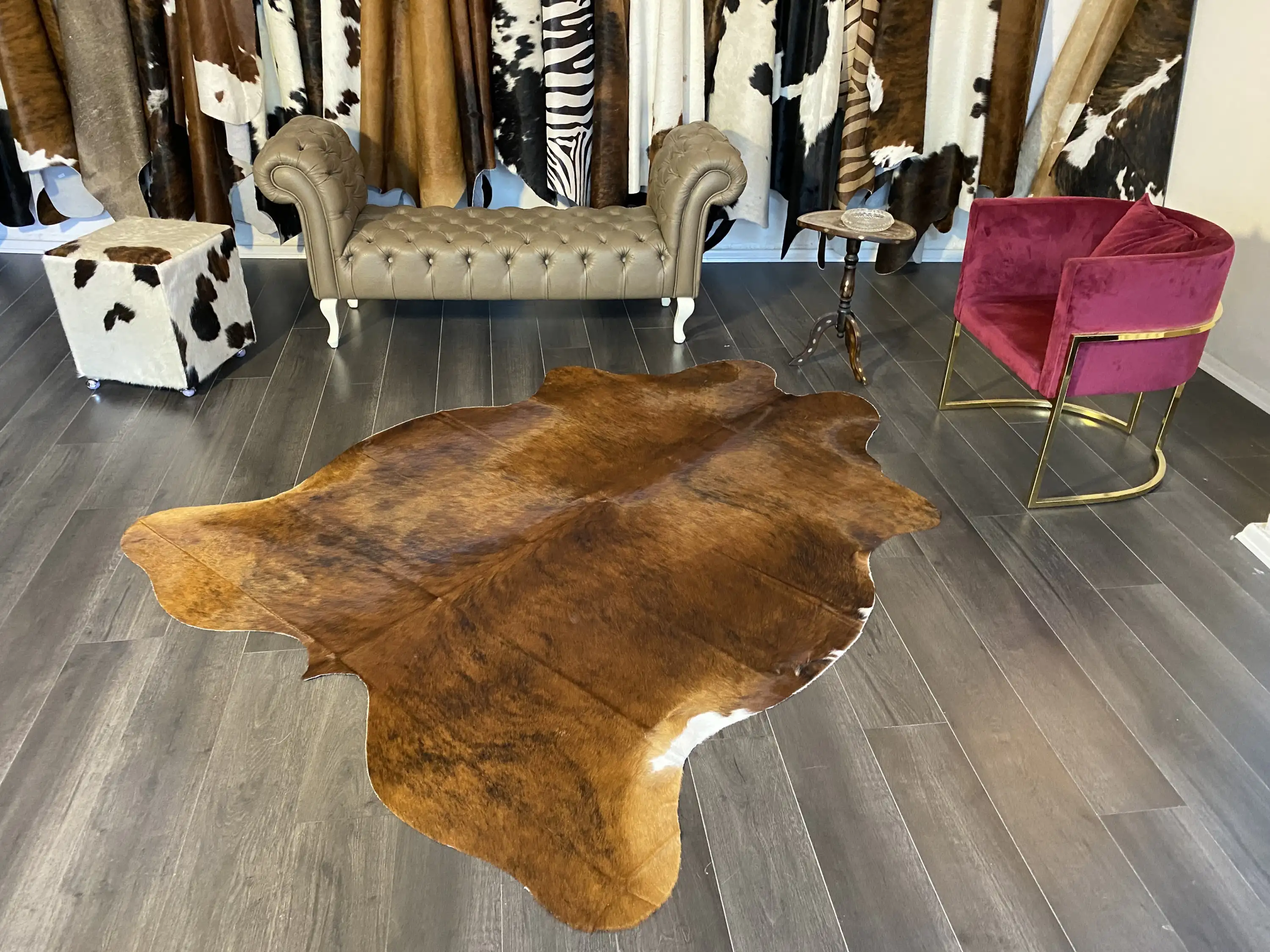 HAKİKİ DERİ DANA POSTU EGZOTİK 180 x 220 - 0401000272