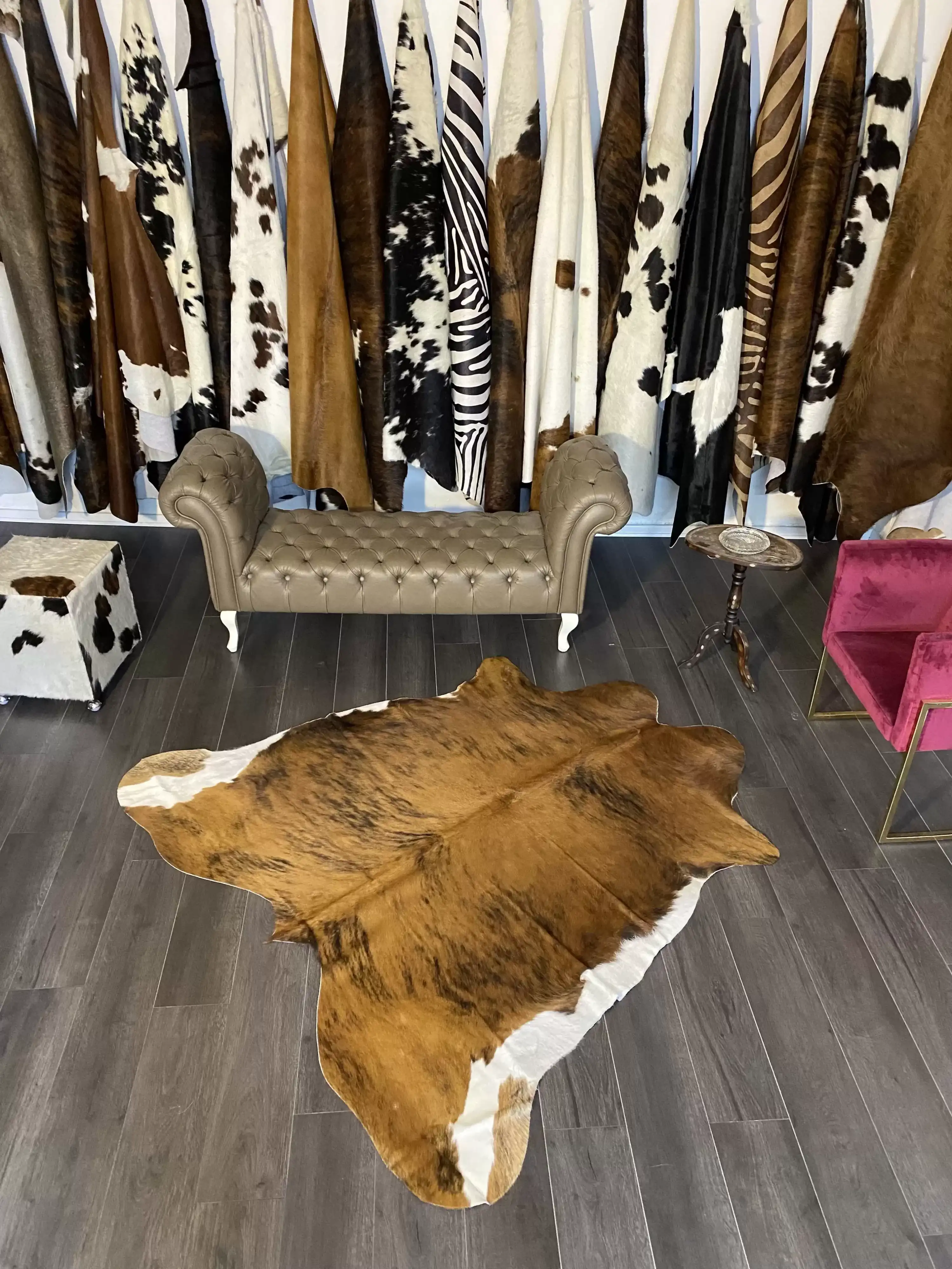 HAKİKİ DERİ DANA POSTU EGZOTİK 185 x 190 - 0401000065