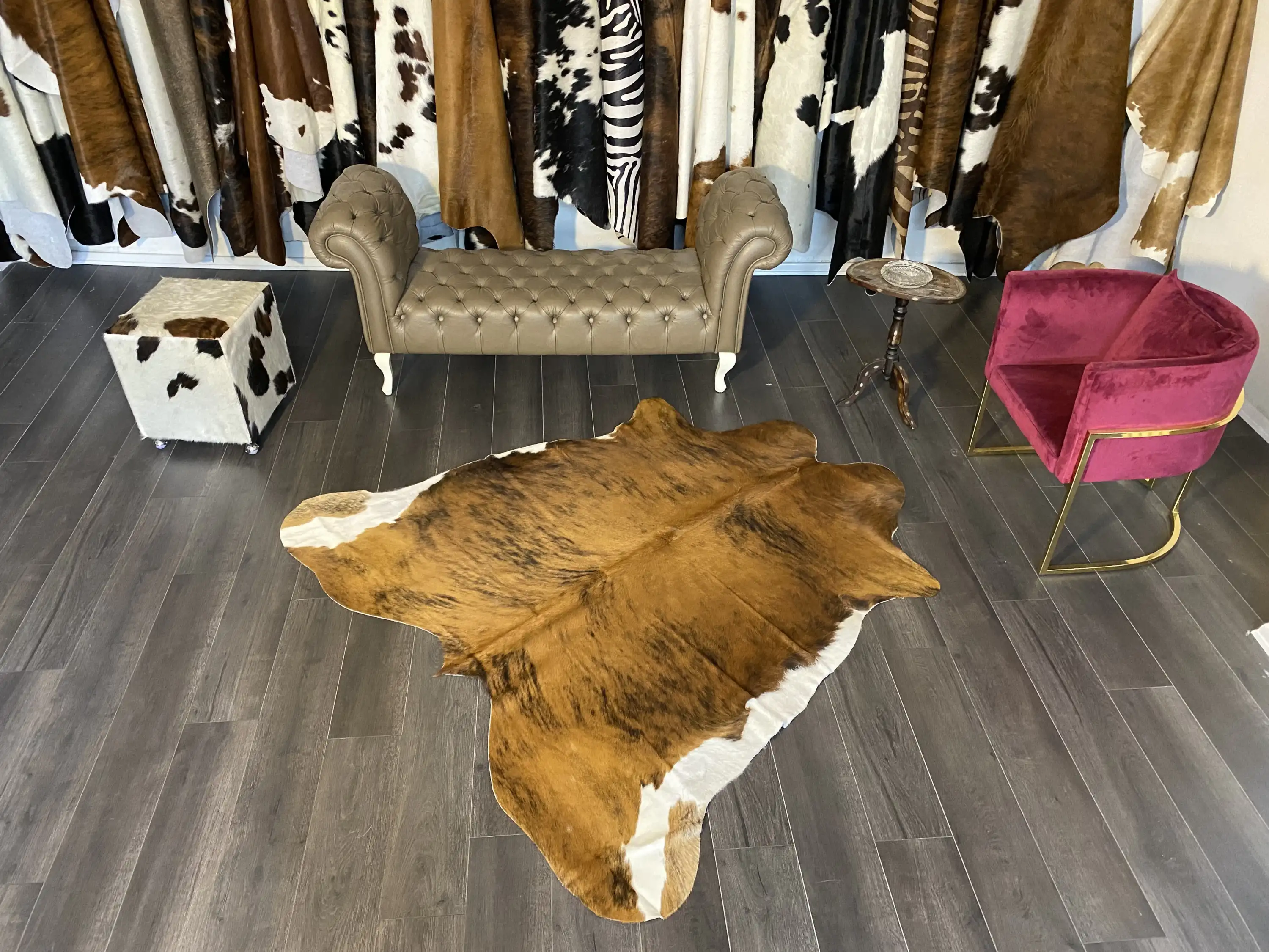 HAKİKİ DERİ DANA POSTU EGZOTİK 185 x 190 - 0401000065