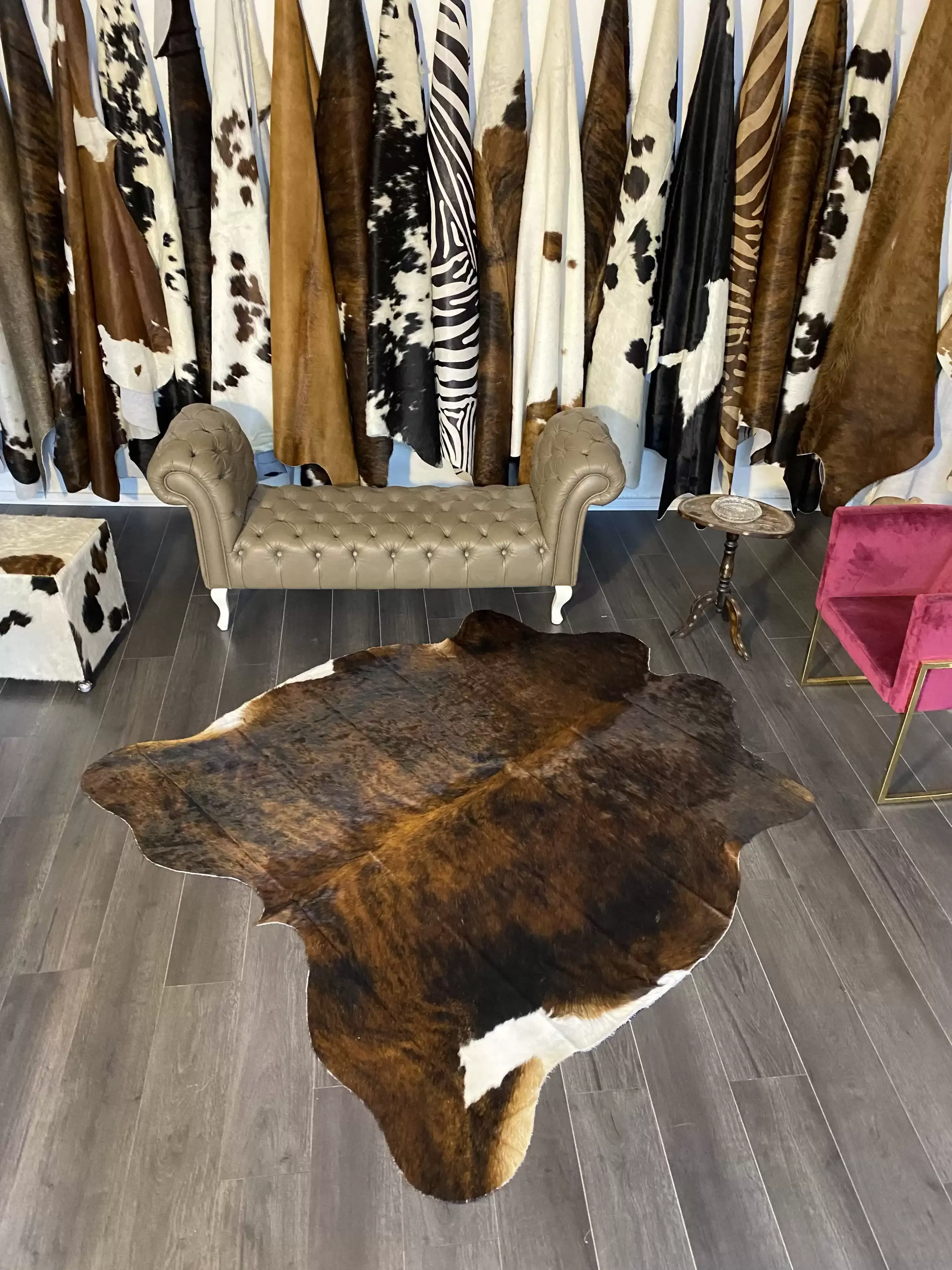 HAKİKİ DERİ DANA POSTU EGZOTİK 185 x 205 - 0401000042