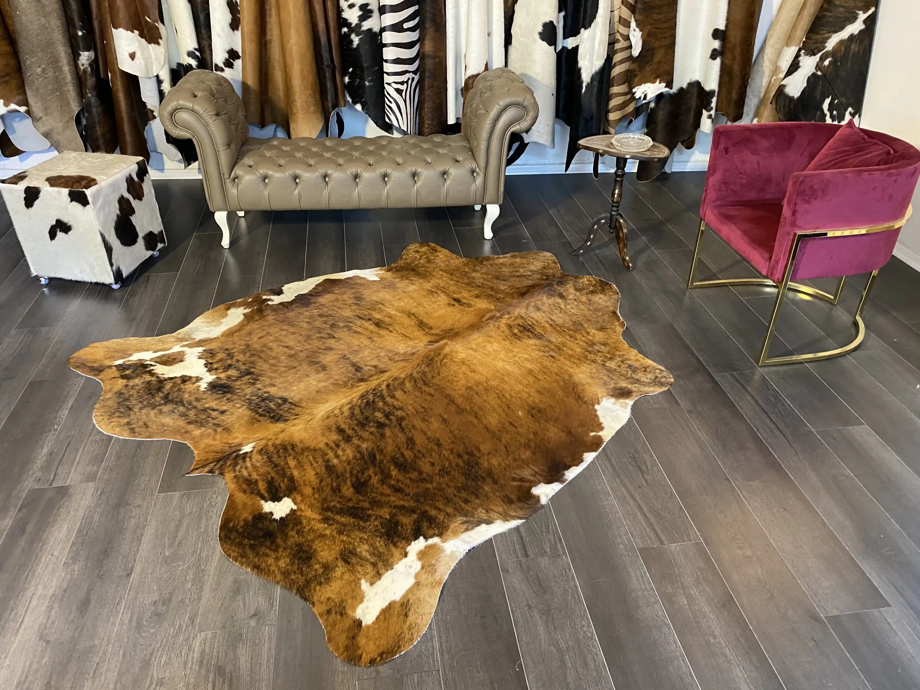 HAKİKİ DERİ DANA POSTU EGZOTİK 185 x 210 - 0401000258