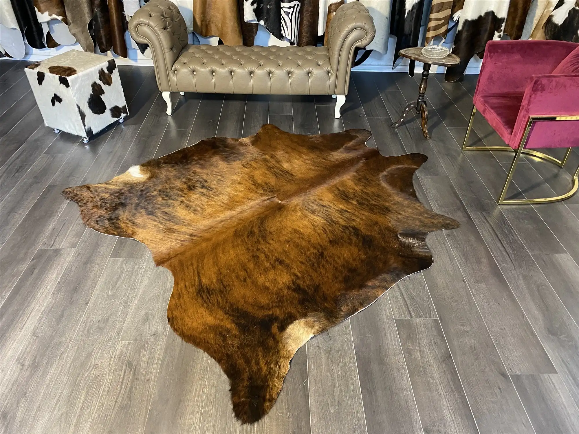 HAKİKİ DERİ DANA POSTU EGZOTİK 185 x 215 - 0401000122