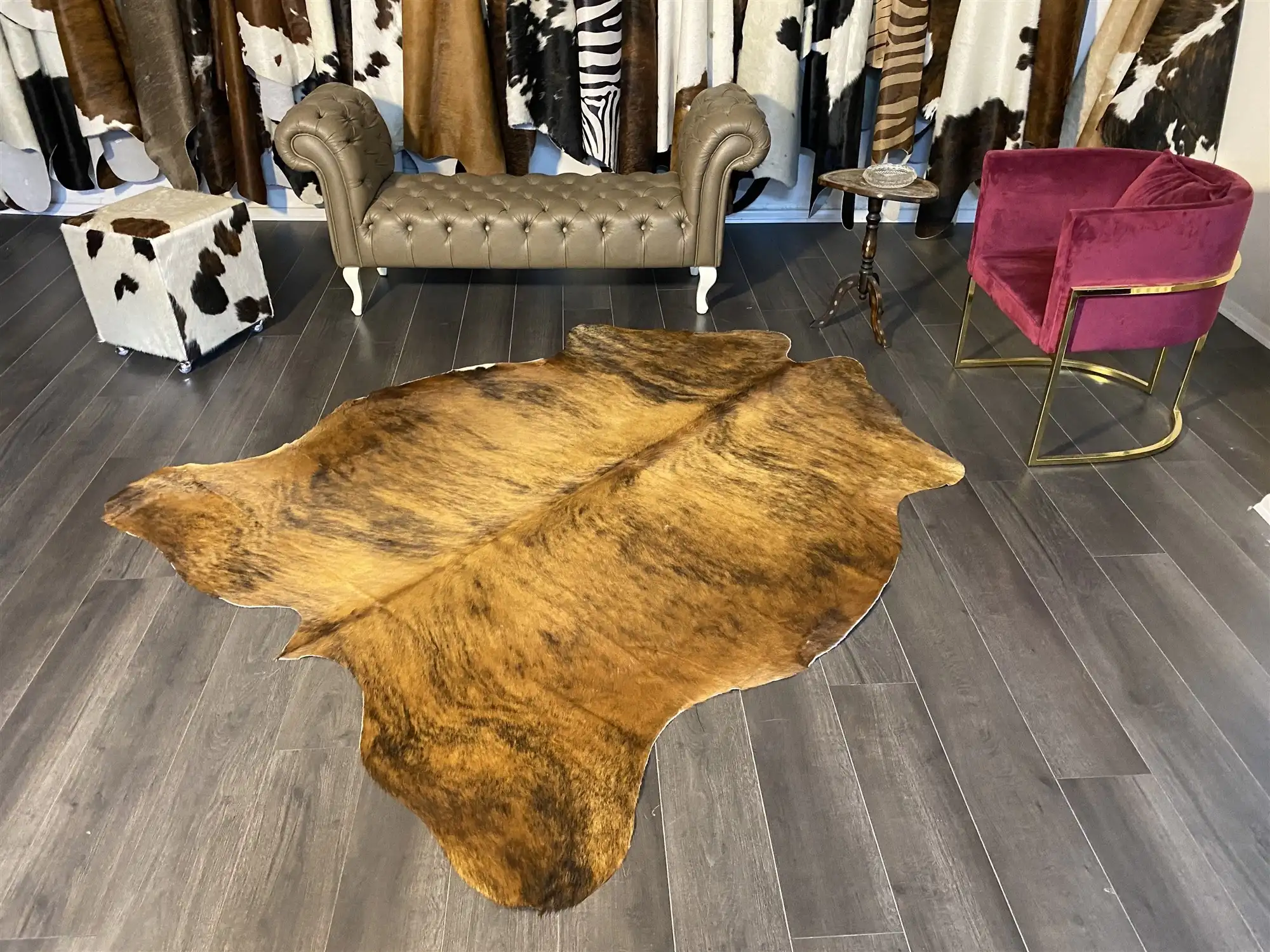 HAKİKİ DERİ DANA POSTU EGZOTİK 185 x 225 - 0401000143