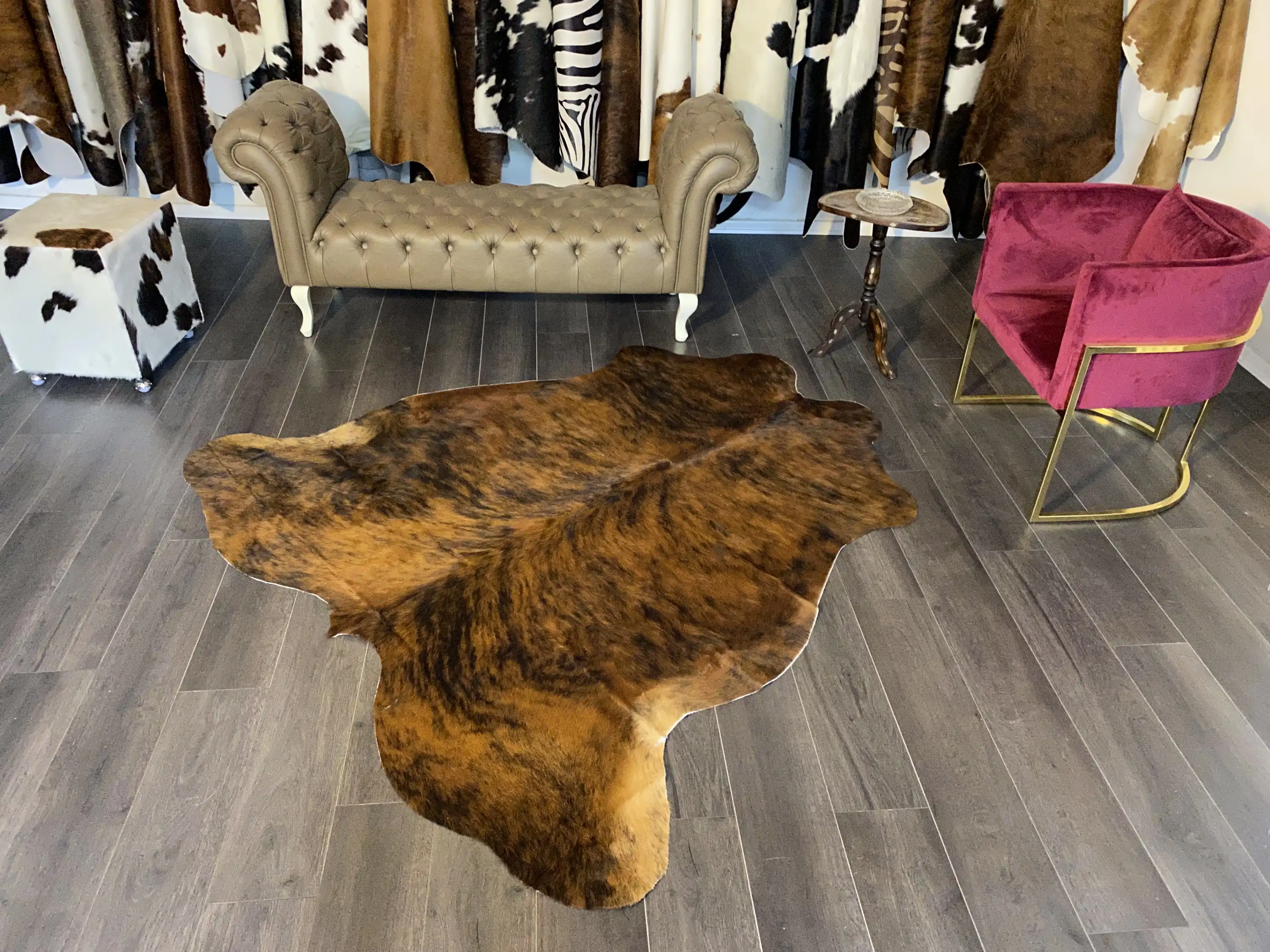 HAKİKİ DERİ DANA POSTU EGZOTİK 190 x 190 - 0401000033