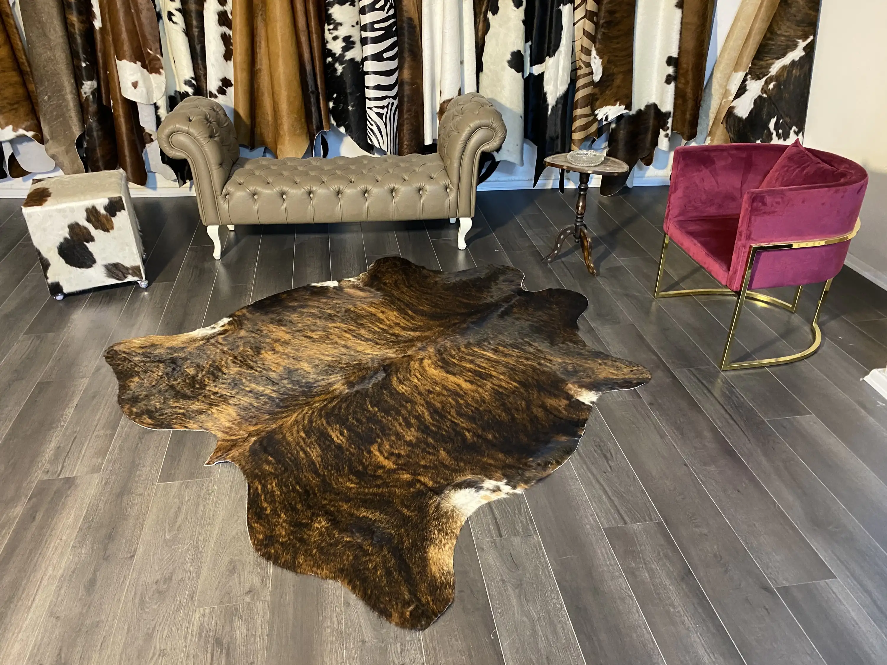 HAKİKİ DERİ DANA POSTU EGZOTİK 190 x 200 - 0401000211