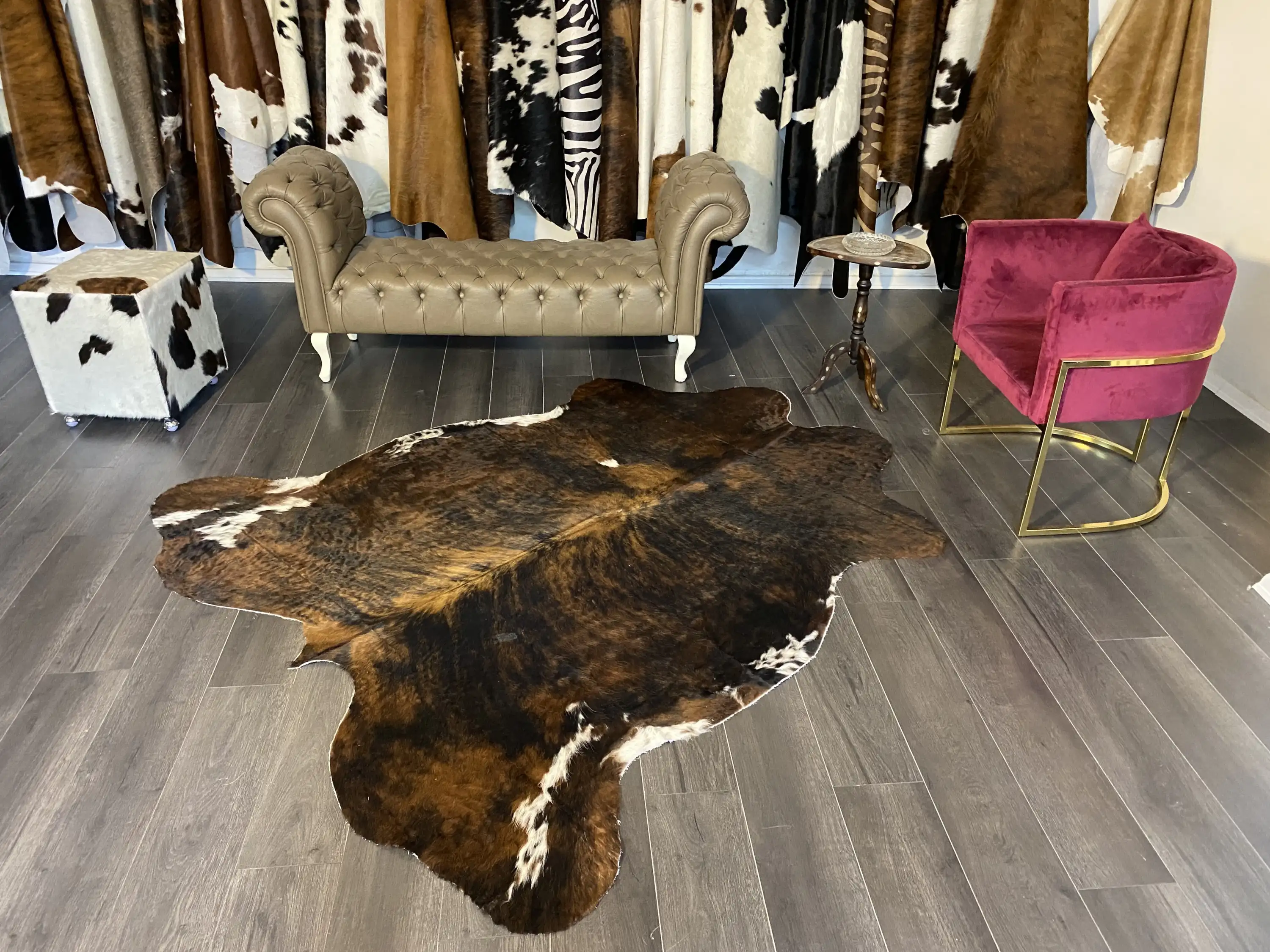 HAKİKİ DERİ DANA POSTU EGZOTİK 190 x 210 - 0401000047