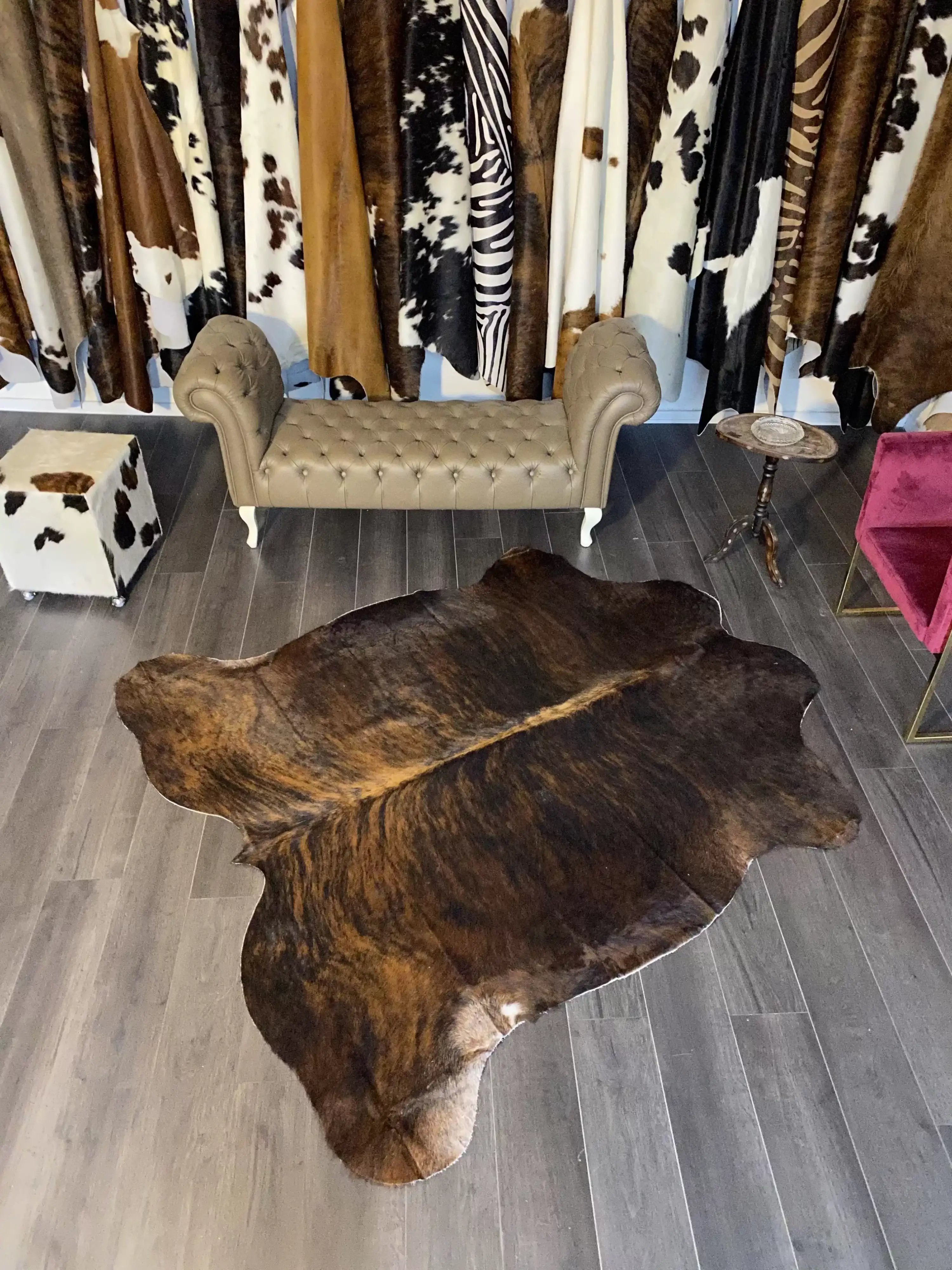 HAKİKİ DERİ DANA POSTU EGZOTİK 190 x 210 - 0401000082