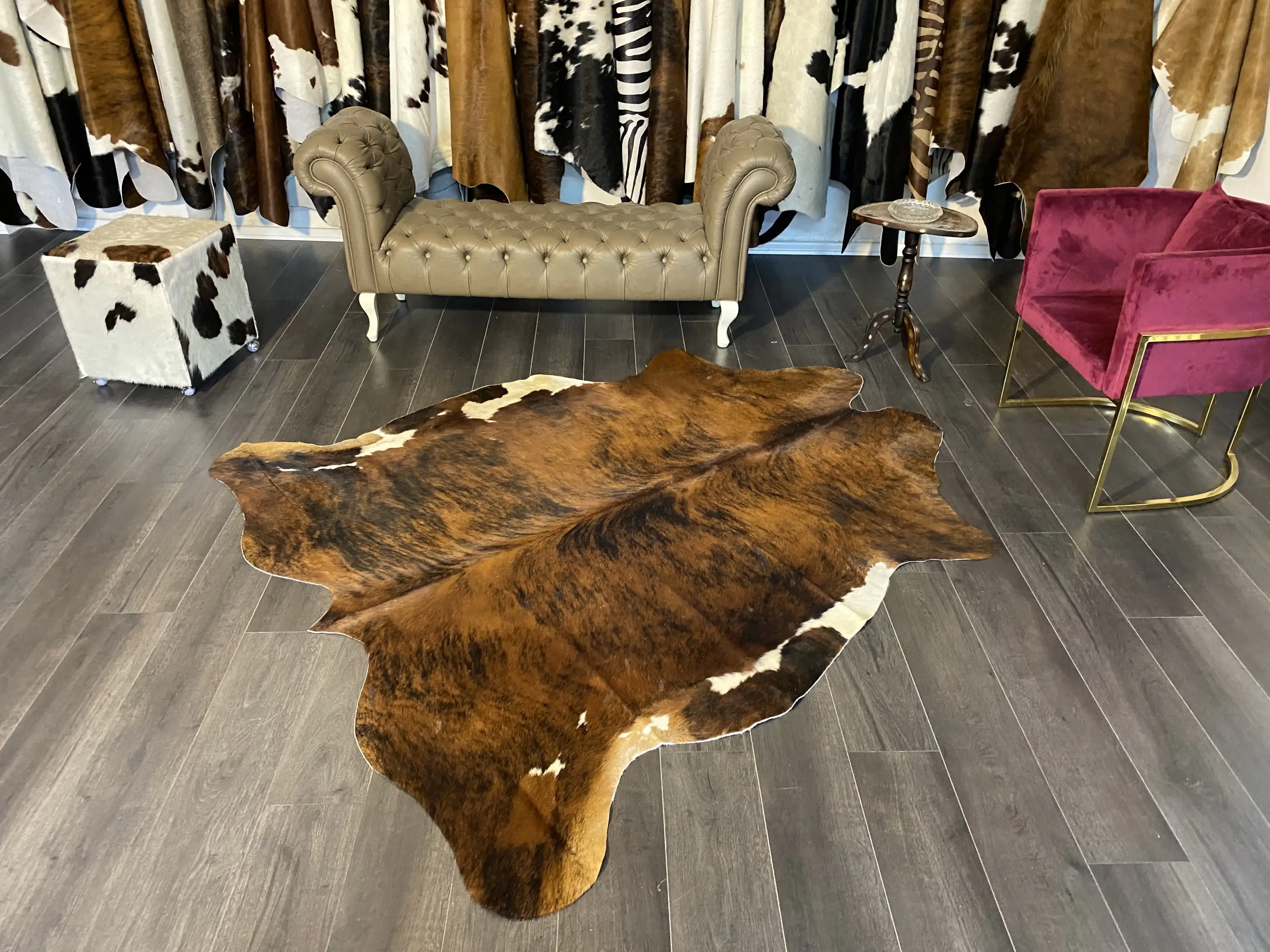 HAKİKİ DERİ DANA POSTU EGZOTİK 190 x 215 - 0401000100