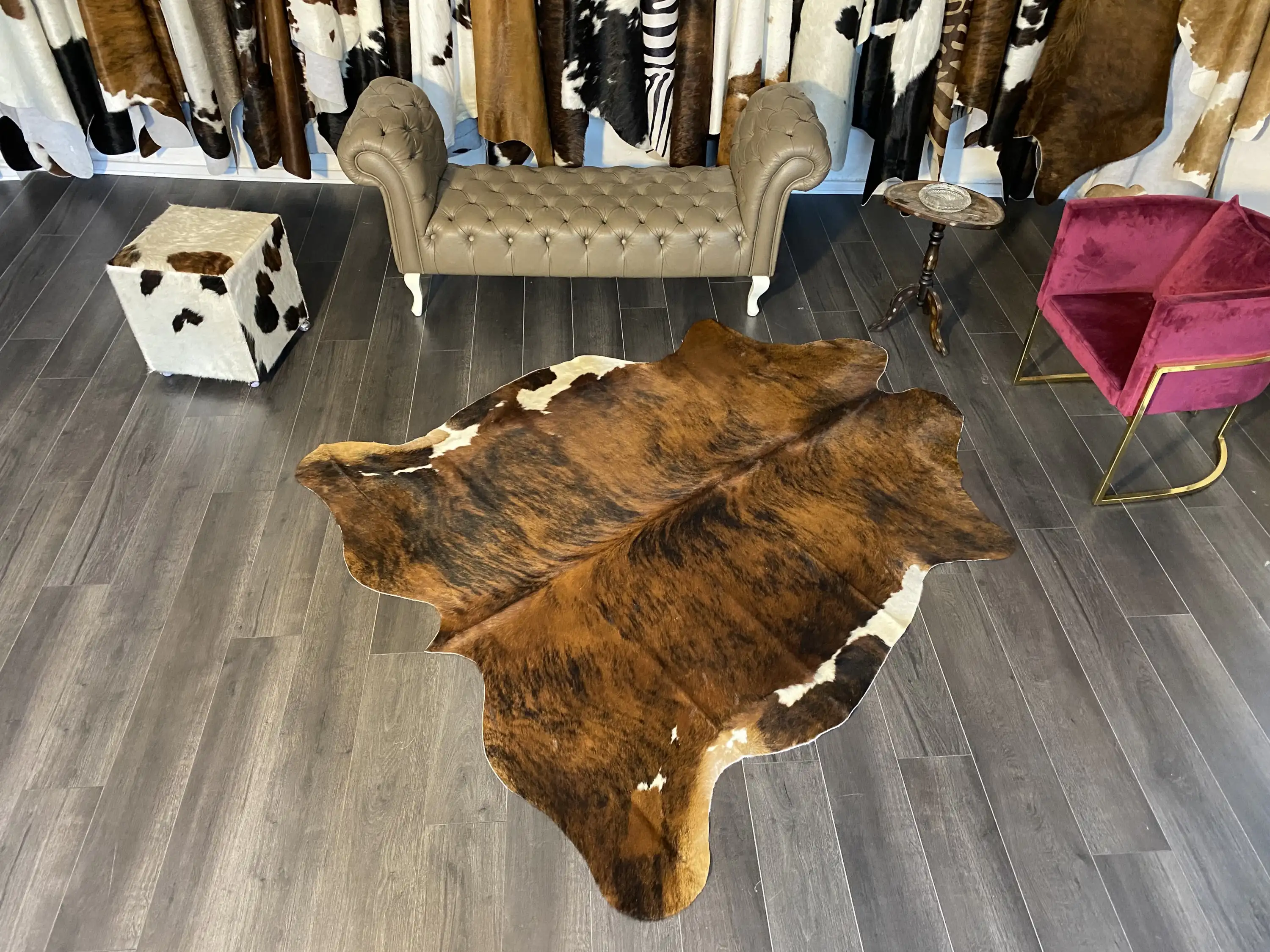 HAKİKİ DERİ DANA POSTU EGZOTİK 190 x 215 - 0401000100