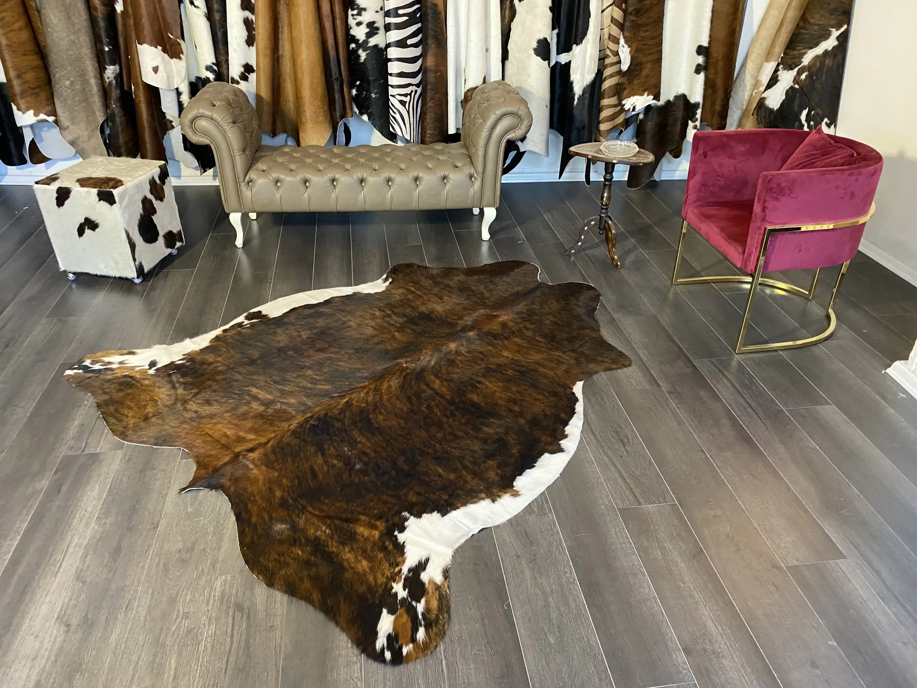 HAKİKİ DERİ DANA POSTU EGZOTİK 190 x 215 - 0401000280