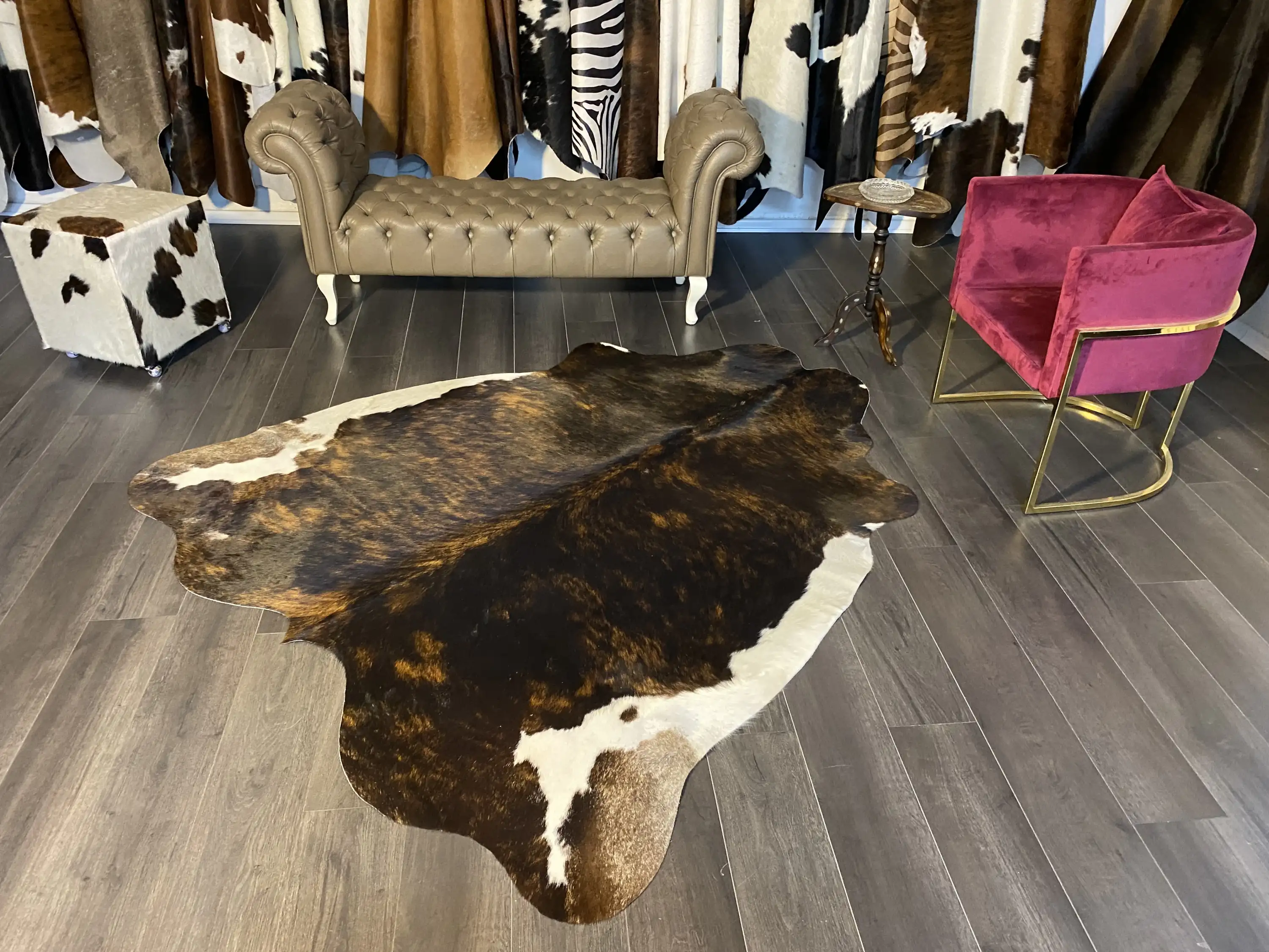 HAKİKİ DERİ DANA POSTU EGZOTİK 190 x 215 - 0401000376