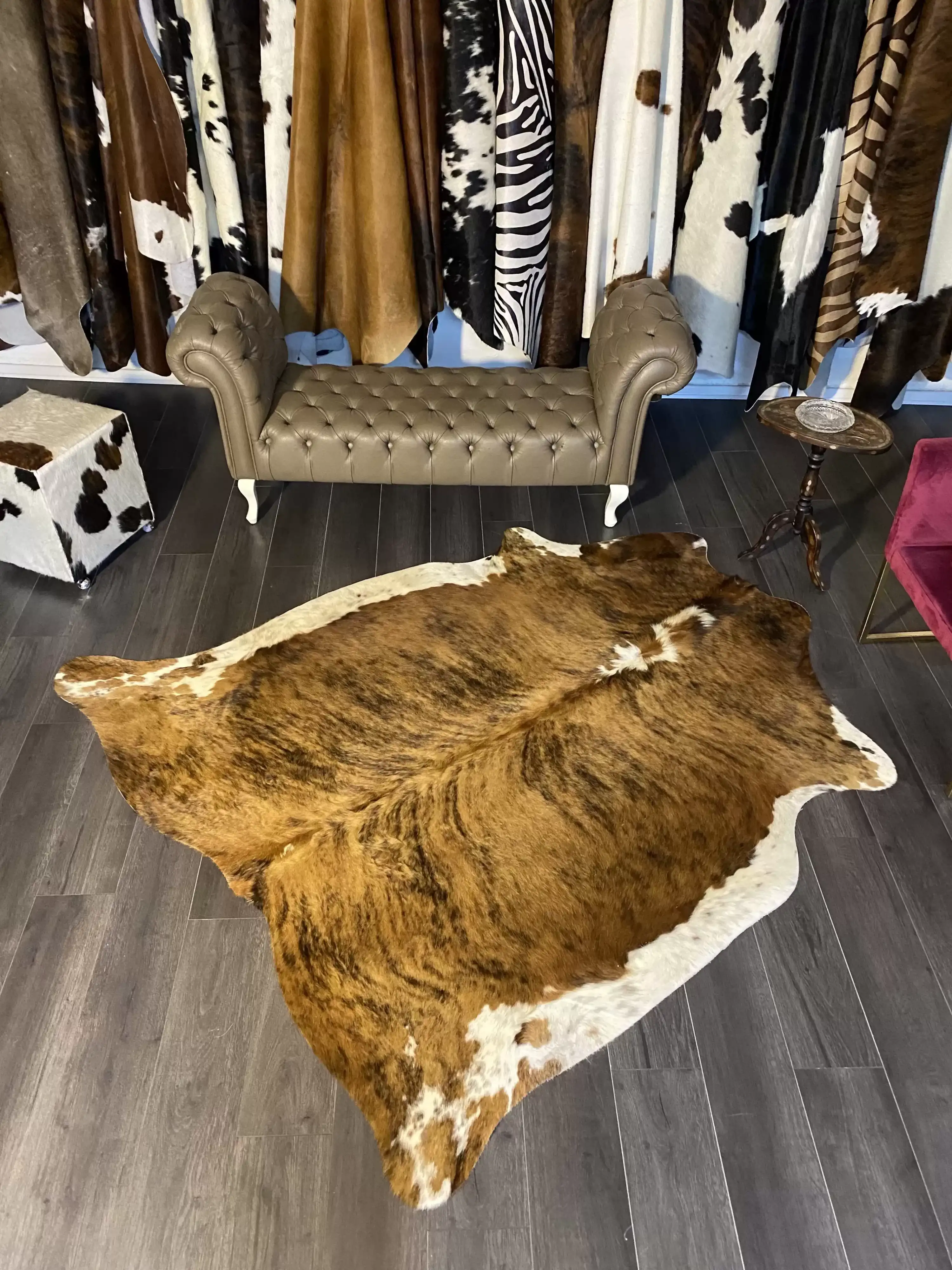 HAKİKİ DERİ DANA POSTU EGZOTİK 190 x 215 - 0401000380