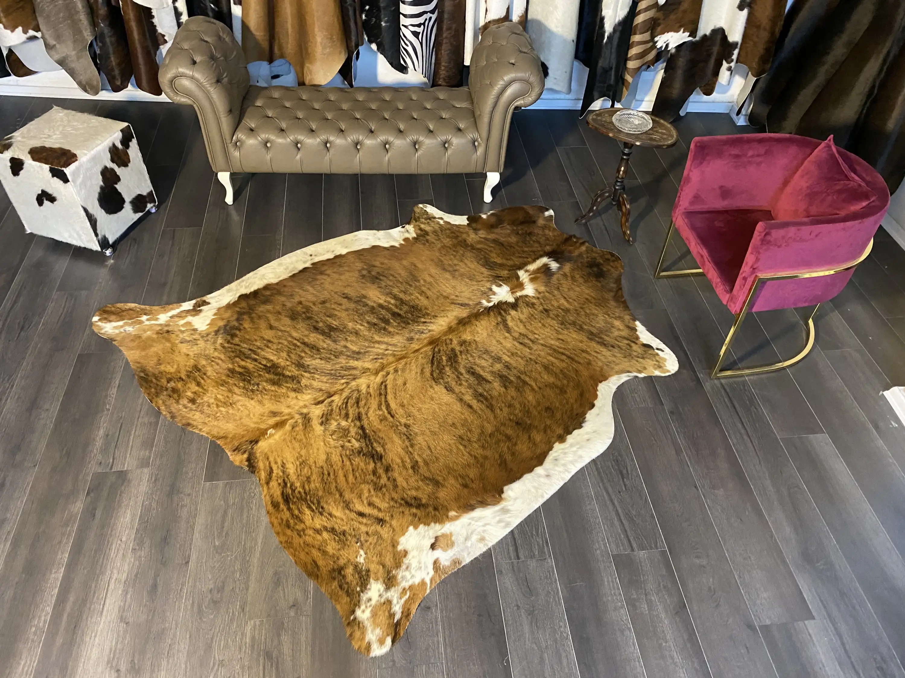 HAKİKİ DERİ DANA POSTU EGZOTİK 190 x 215 - 0401000380