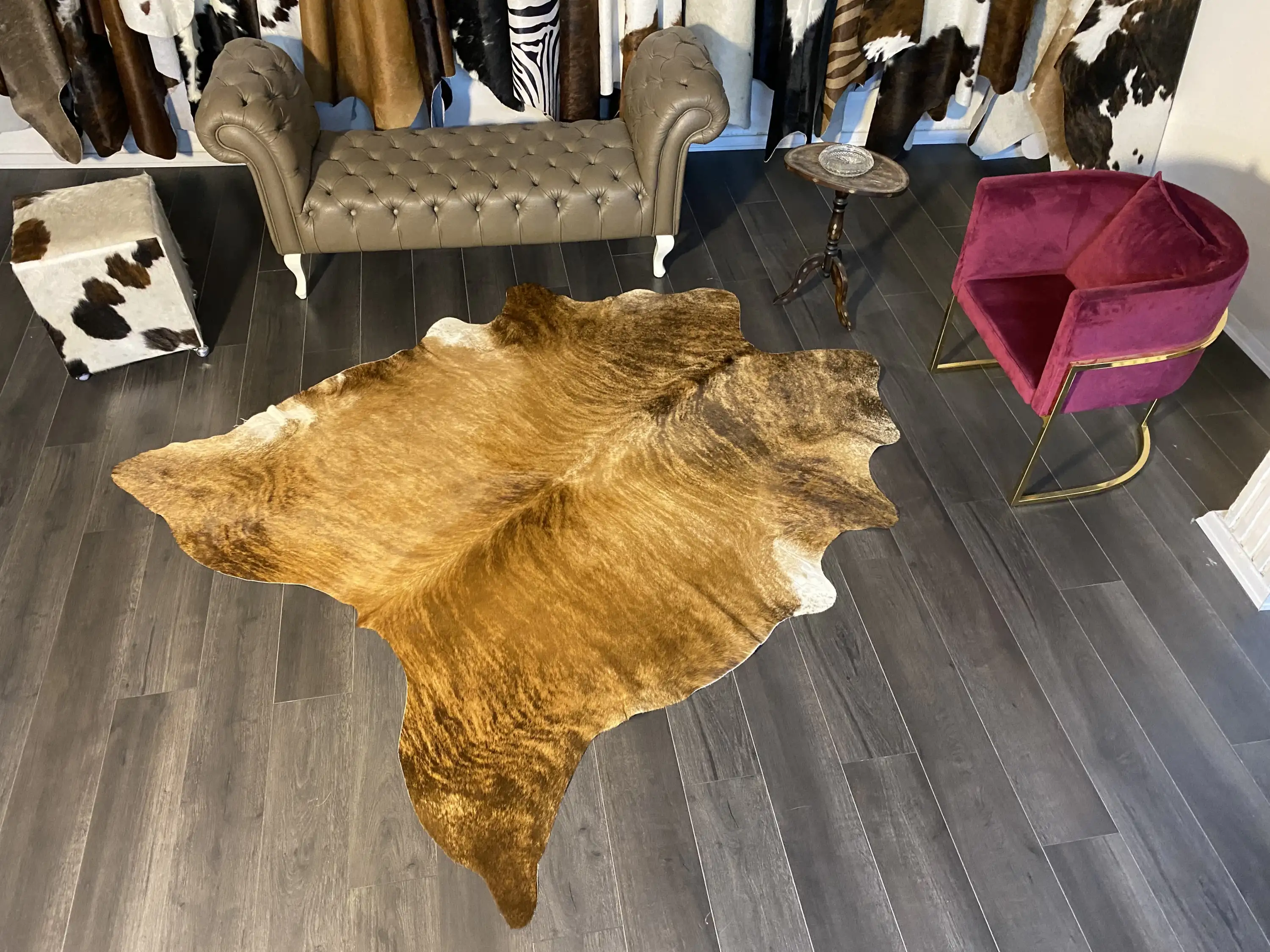 HAKİKİ DERİ DANA POSTU EGZOTİK 190 x 220 - 0401000237