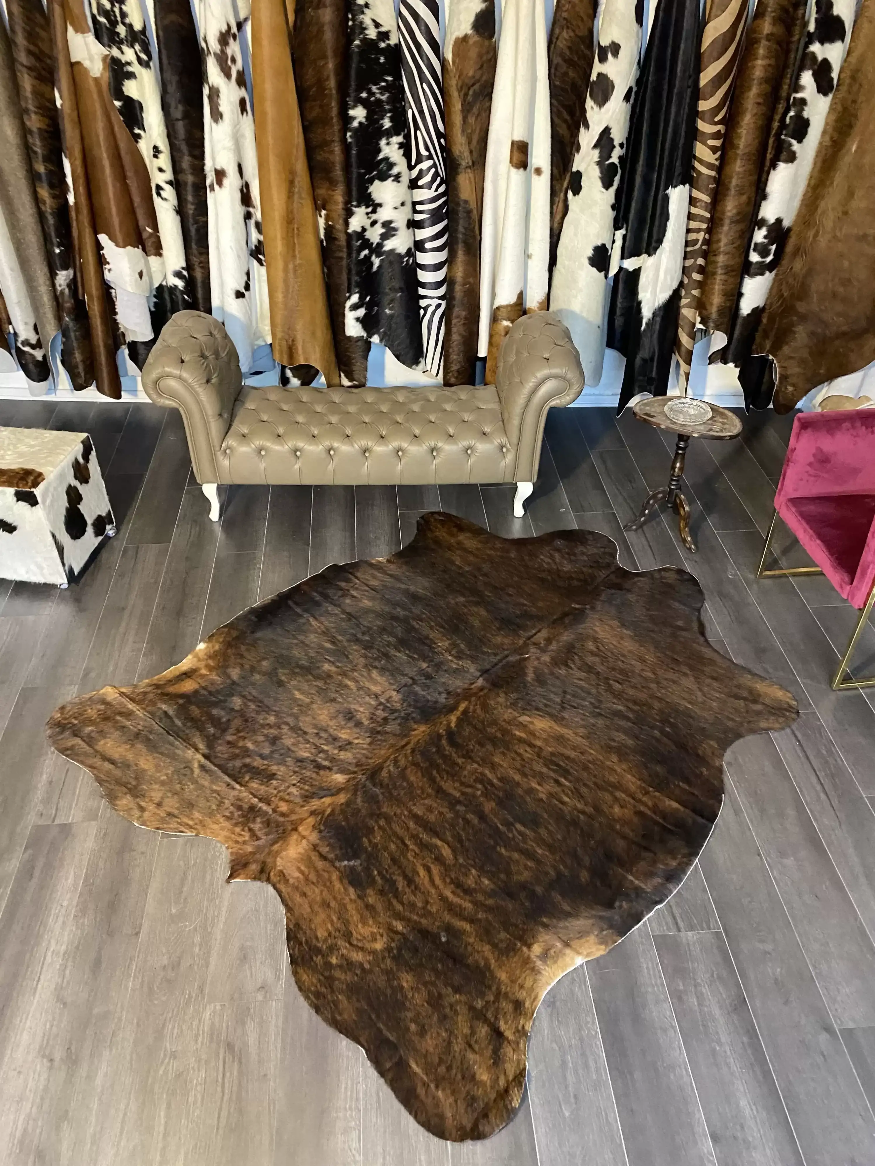 HAKİKİ DERİ DANA POSTU EGZOTİK 190 x 225 - 0401000104