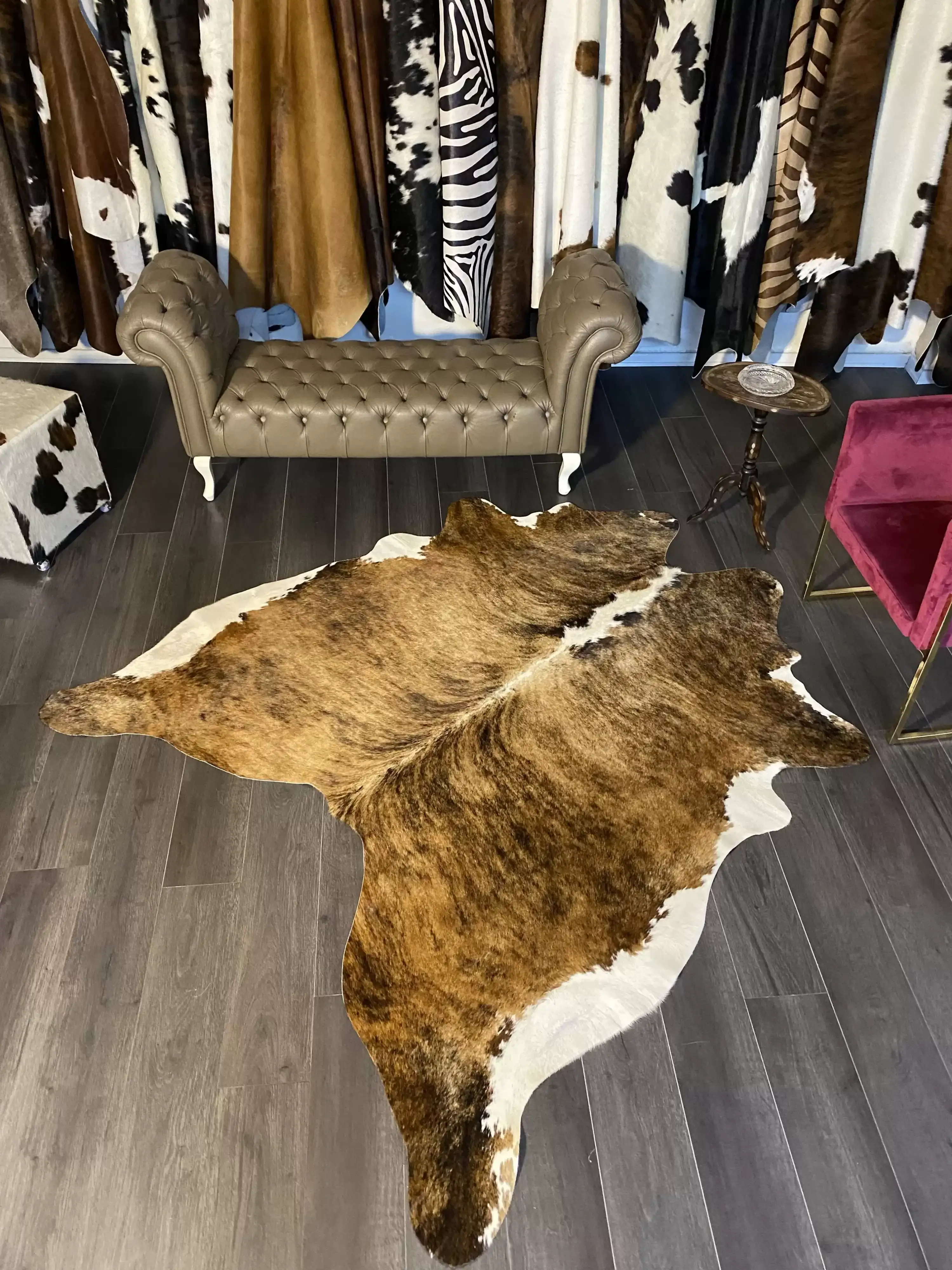 HAKİKİ DERİ DANA POSTU EGZOTİK 190 x 225 - 0401000410