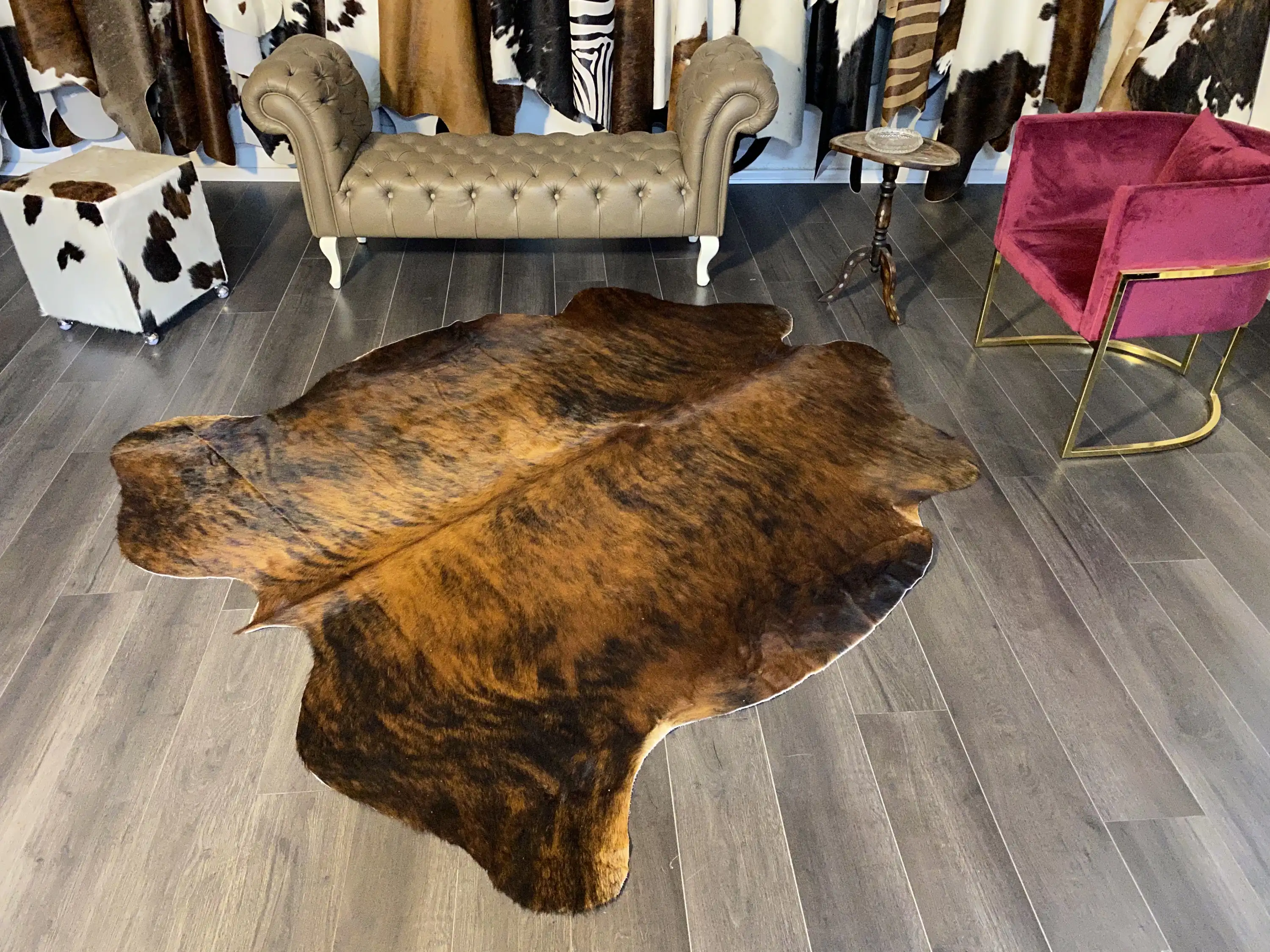 HAKİKİ DERİ DANA POSTU EGZOTİK 195 x 210 - 0401000166