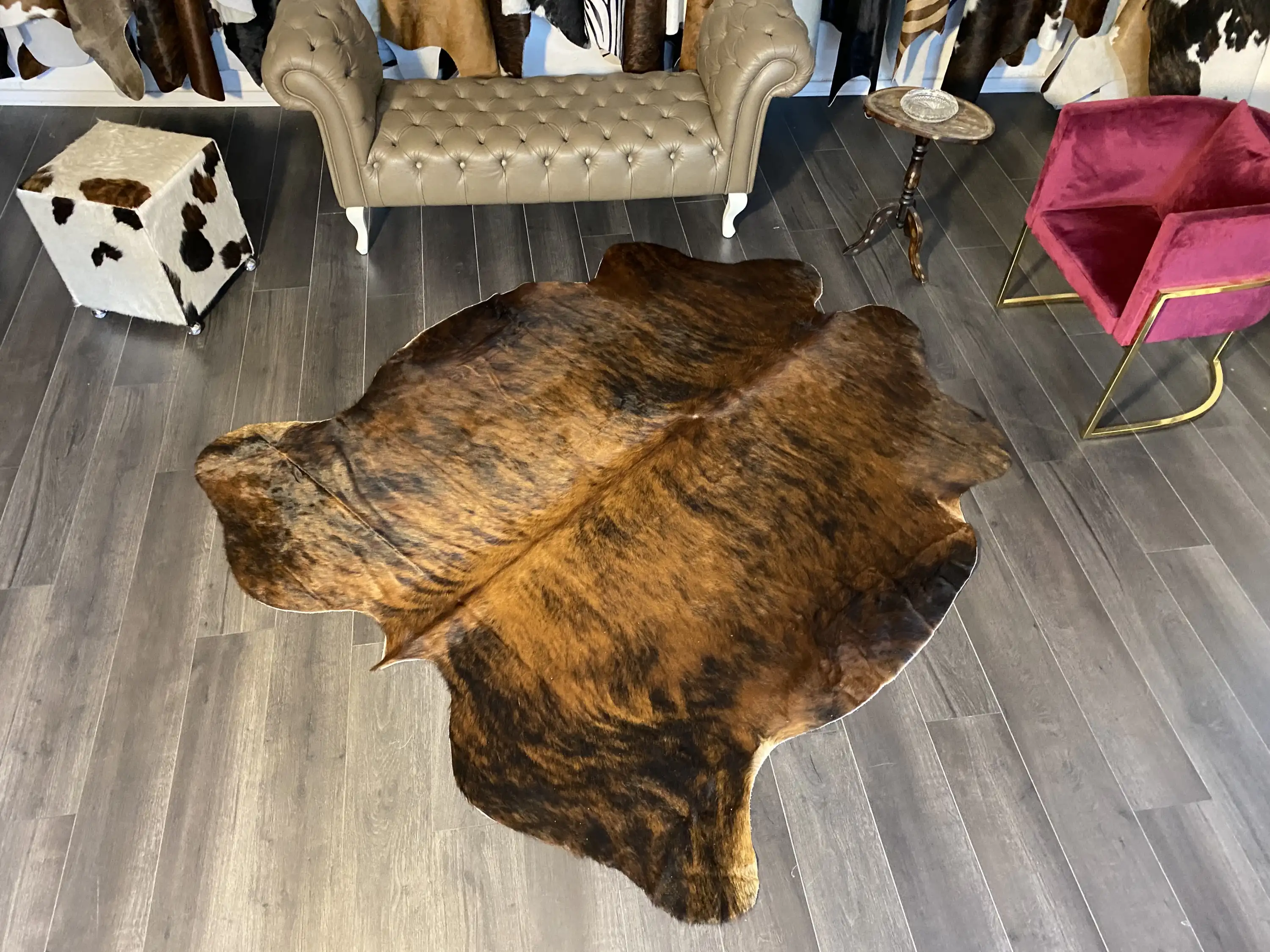 HAKİKİ DERİ DANA POSTU EGZOTİK 195 x 210 - 0401000166