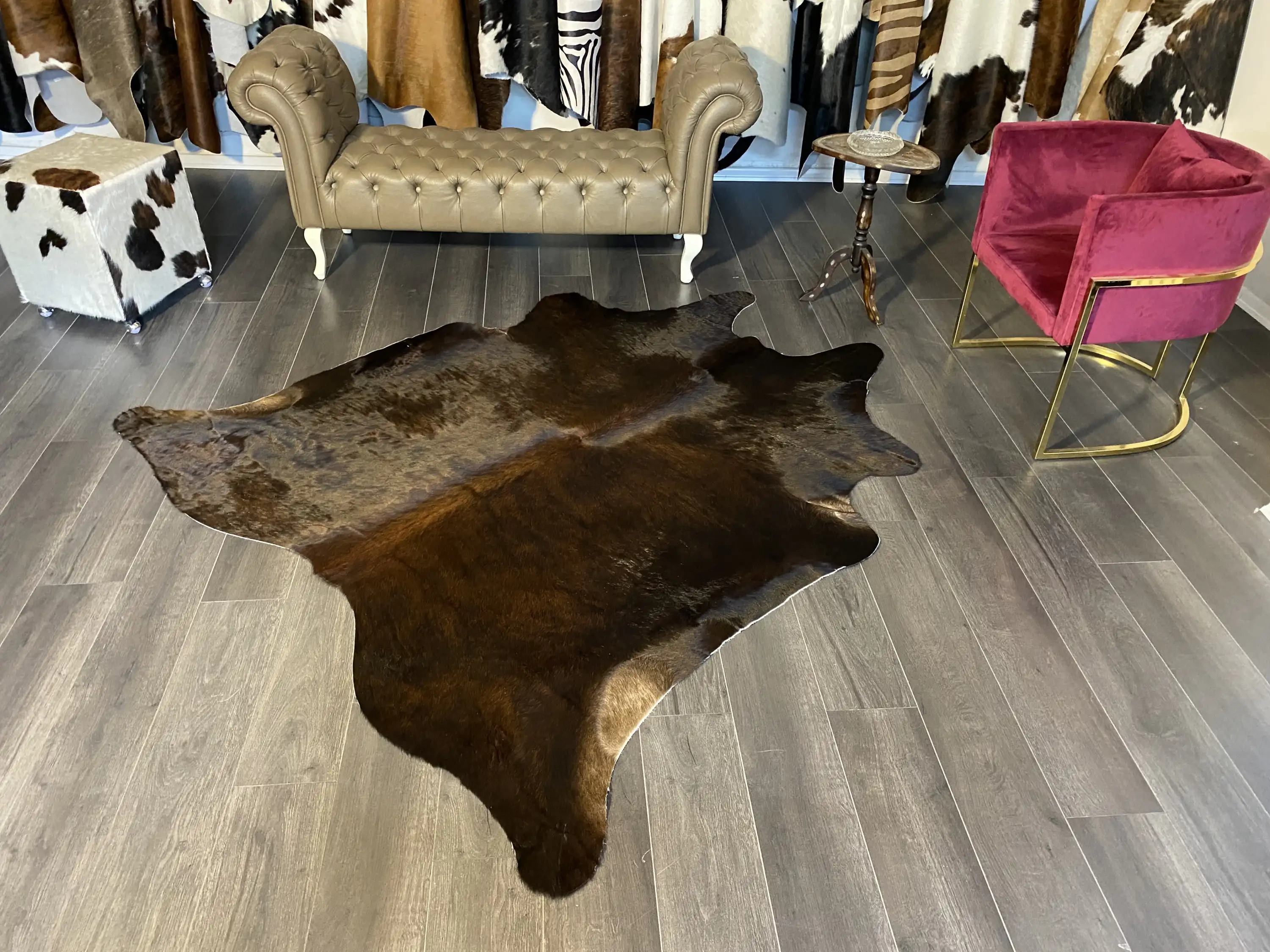 HAKİKİ DERİ DANA POSTU EGZOTİK 195 x 210 - 0401000185