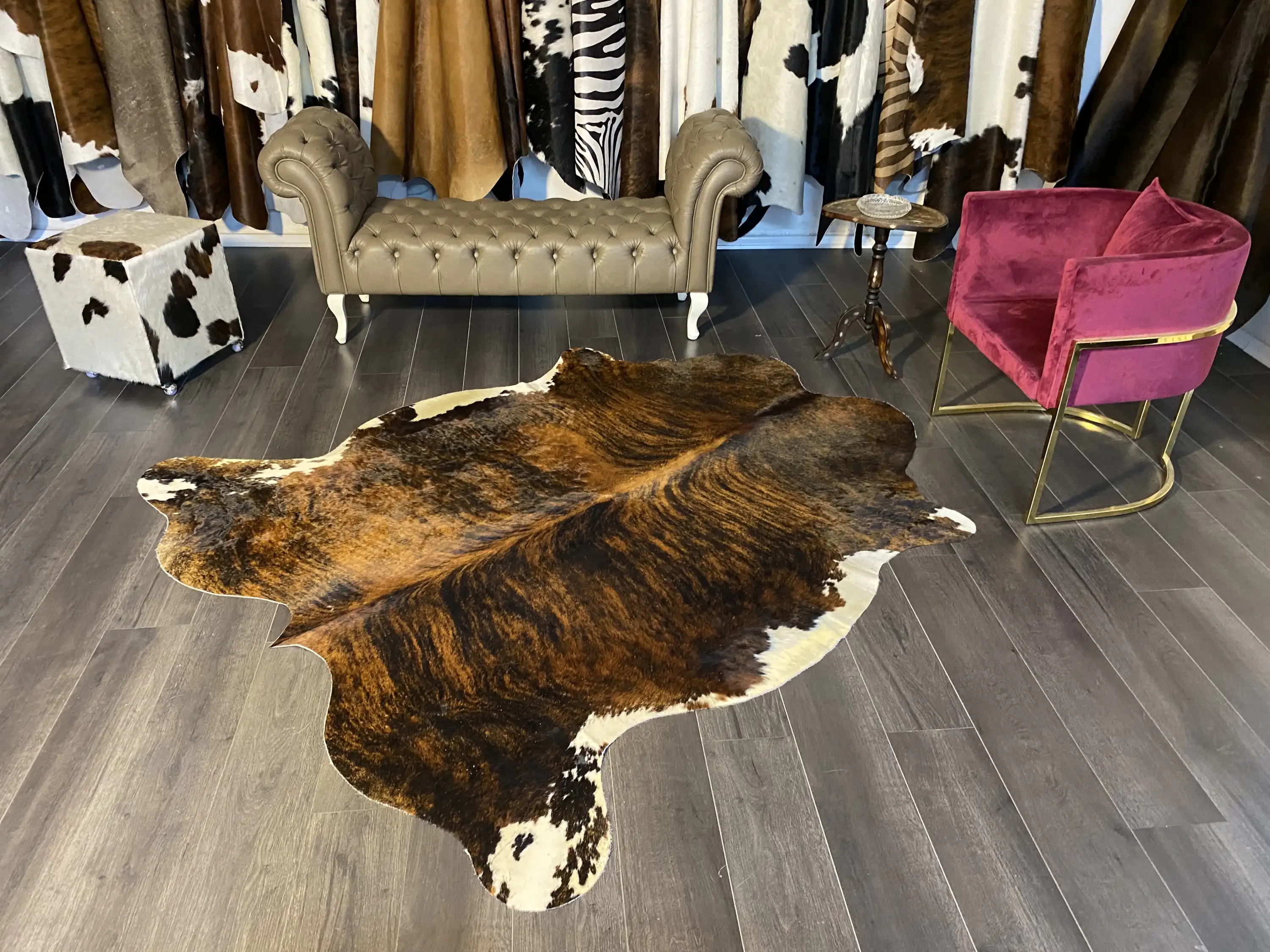 HAKİKİ DERİ DANA POSTU EGZOTİK 195 x 210 - 0401000397