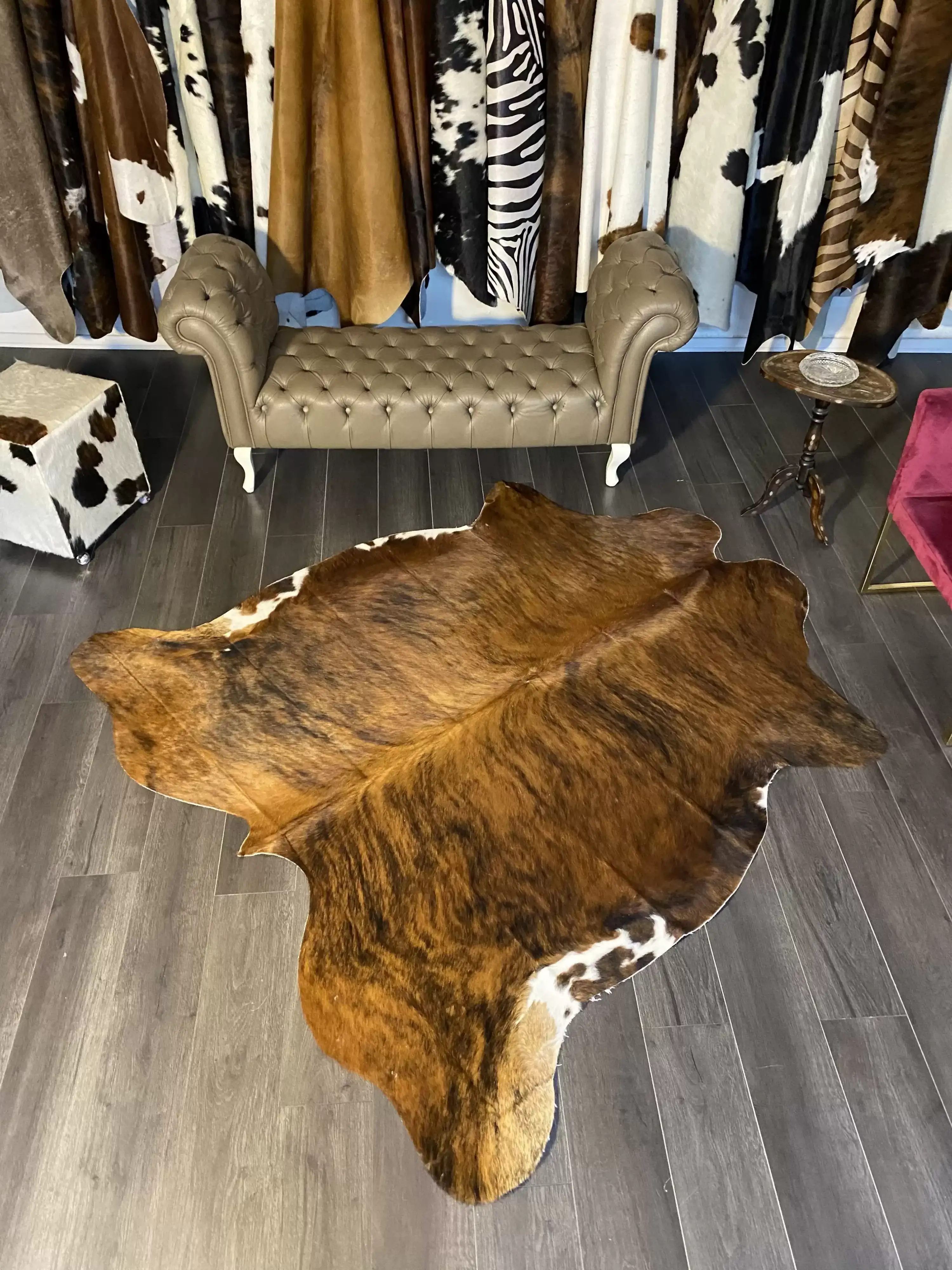 HAKİKİ DERİ DANA POSTU EGZOTİK 195 x 210 - 0401000421