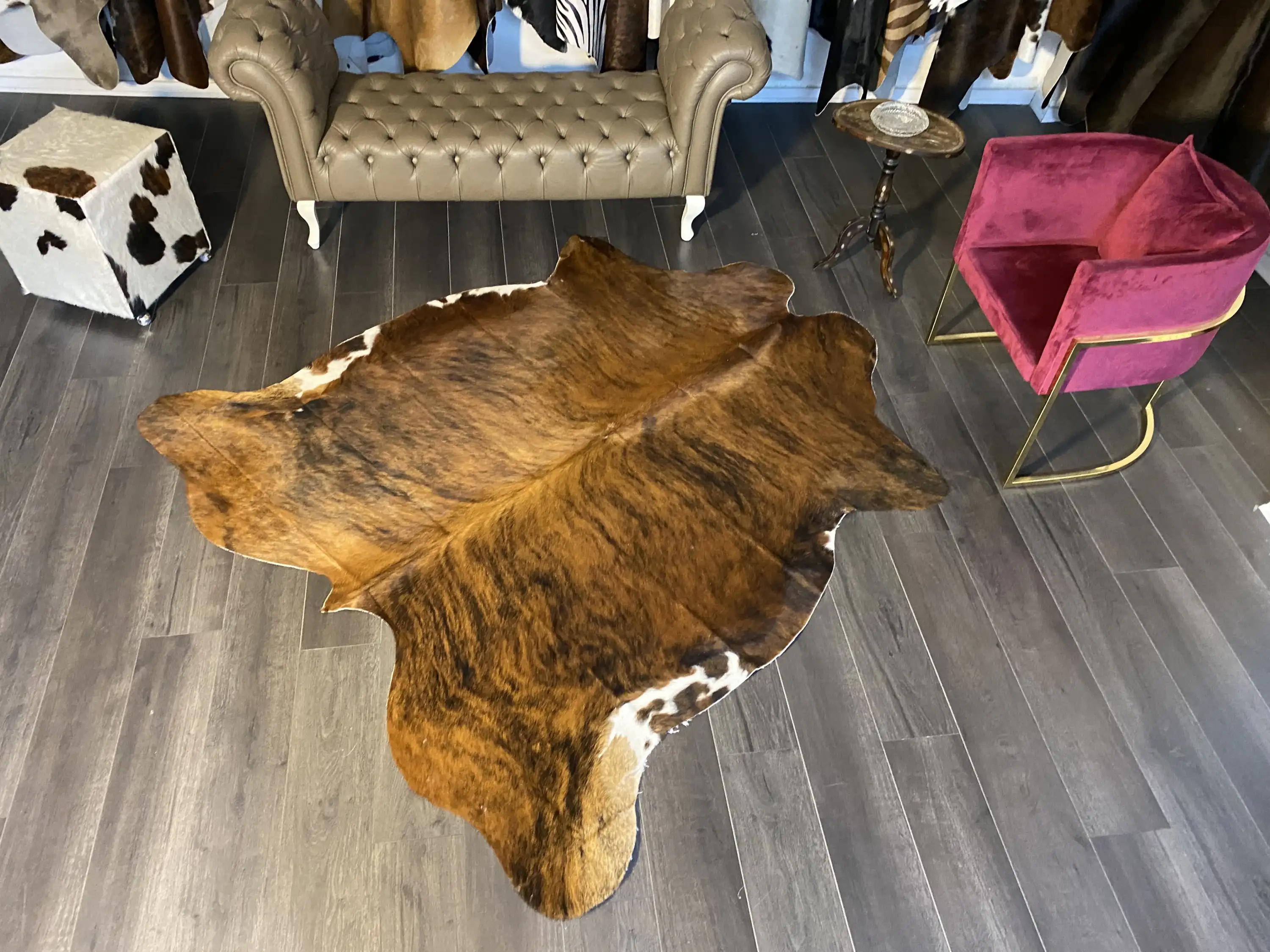 HAKİKİ DERİ DANA POSTU EGZOTİK 195 x 210 - 0401000421