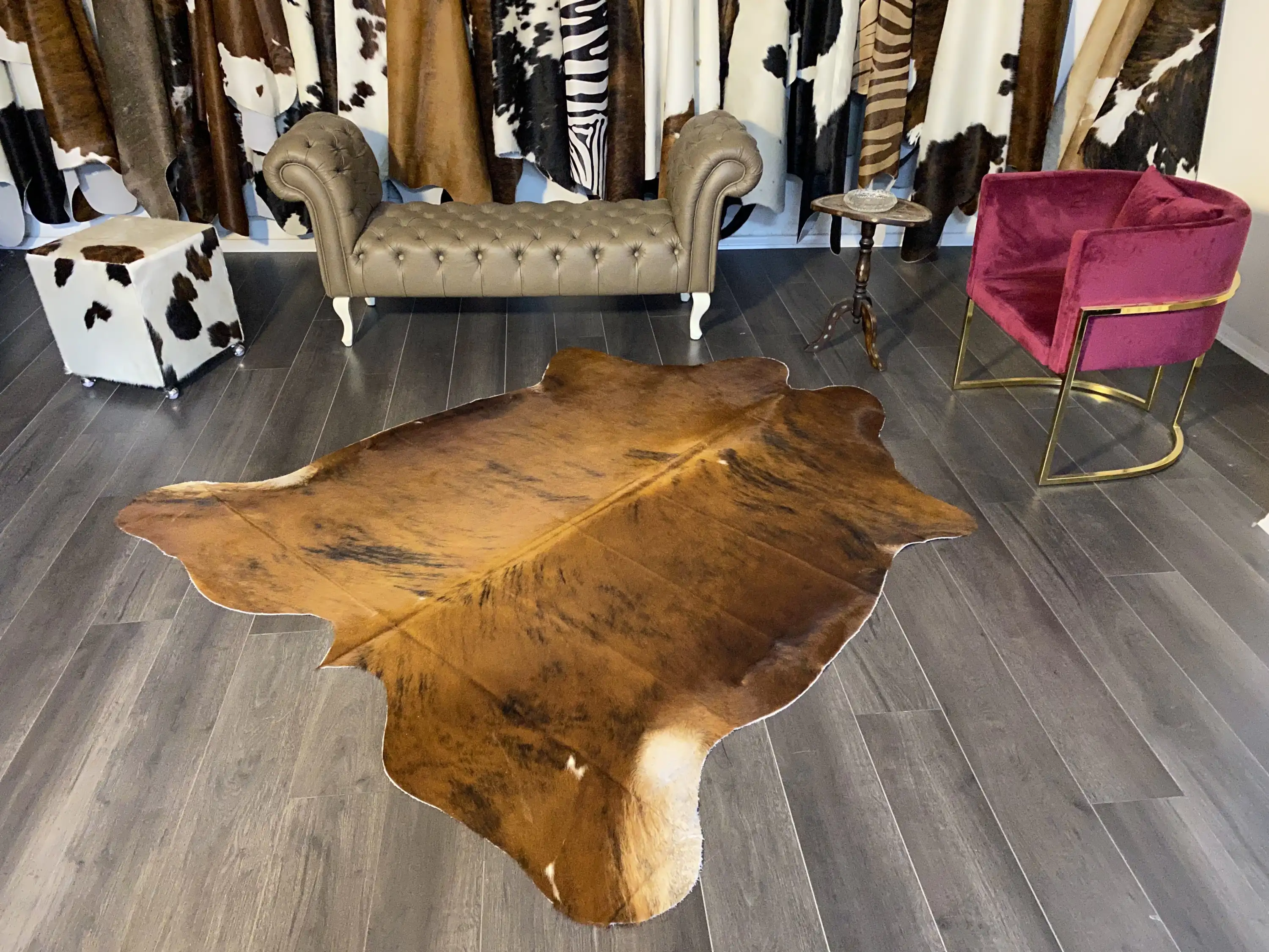 HAKİKİ DERİ DANA POSTU EGZOTİK 195 x 215 - 0401000163