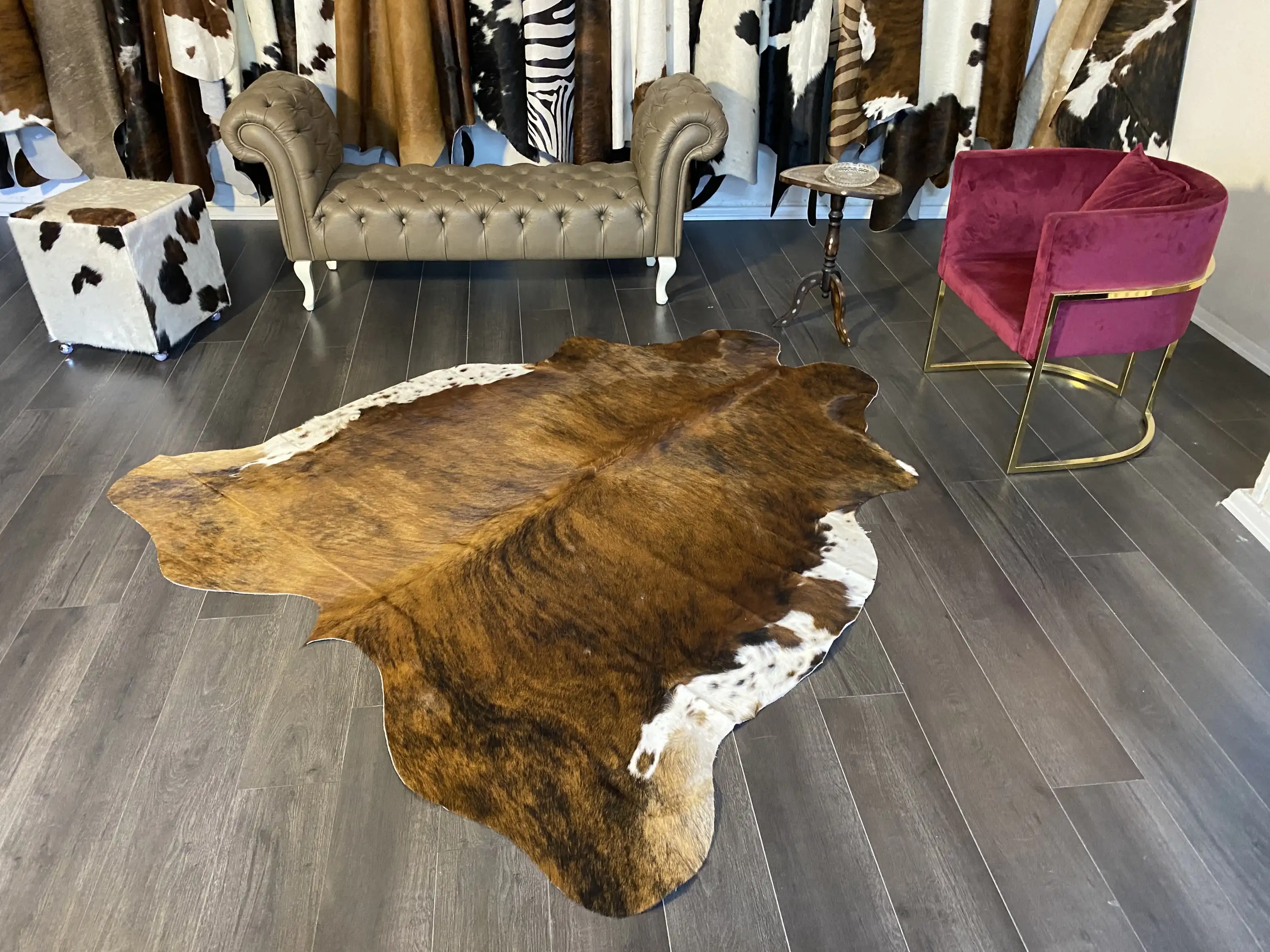 HAKİKİ DERİ DANA POSTU EGZOTİK 195 x 215 - 0401000269