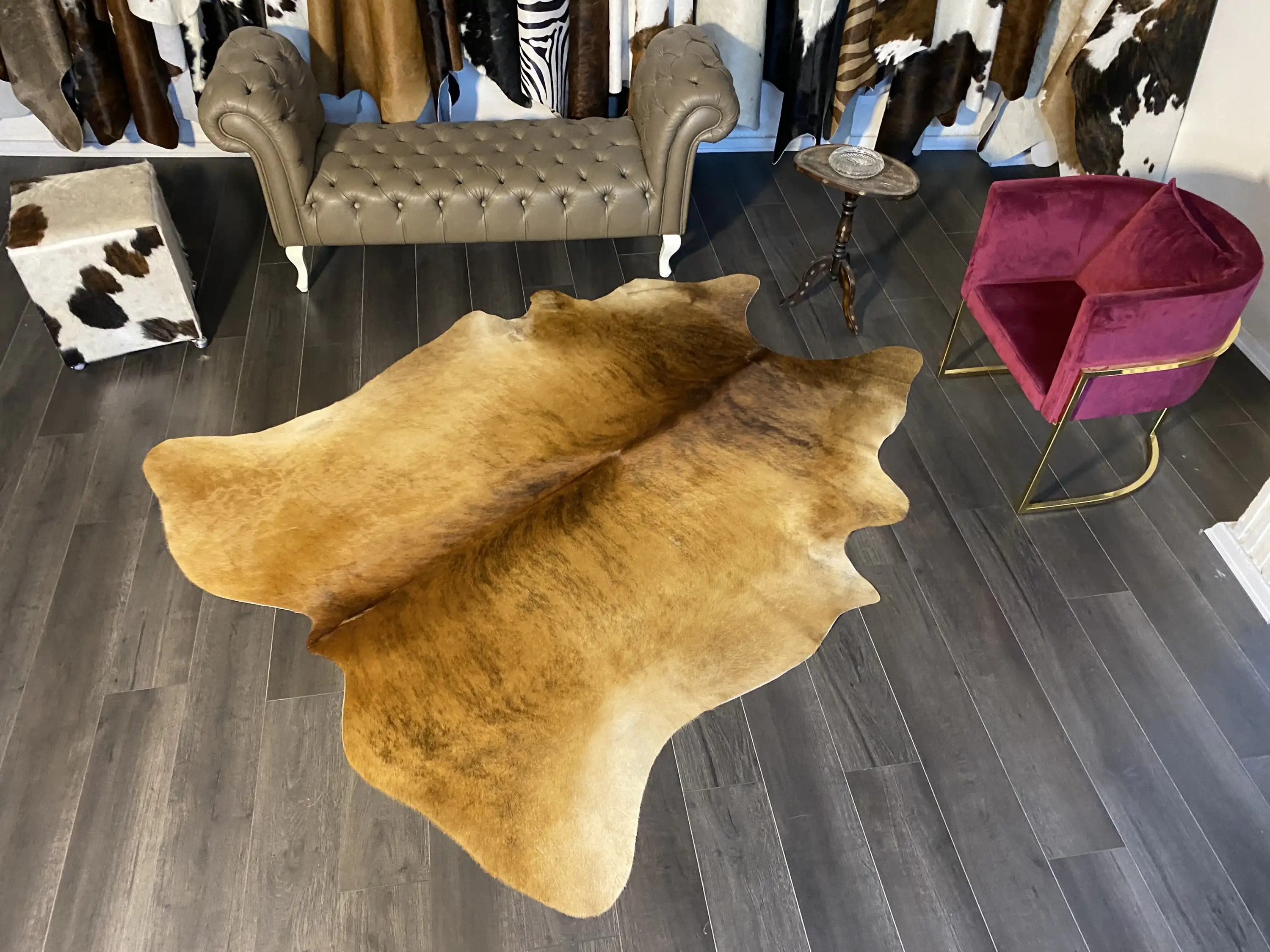 HAKİKİ DERİ DANA POSTU EGZOTİK 195 x 220 - 0401000228