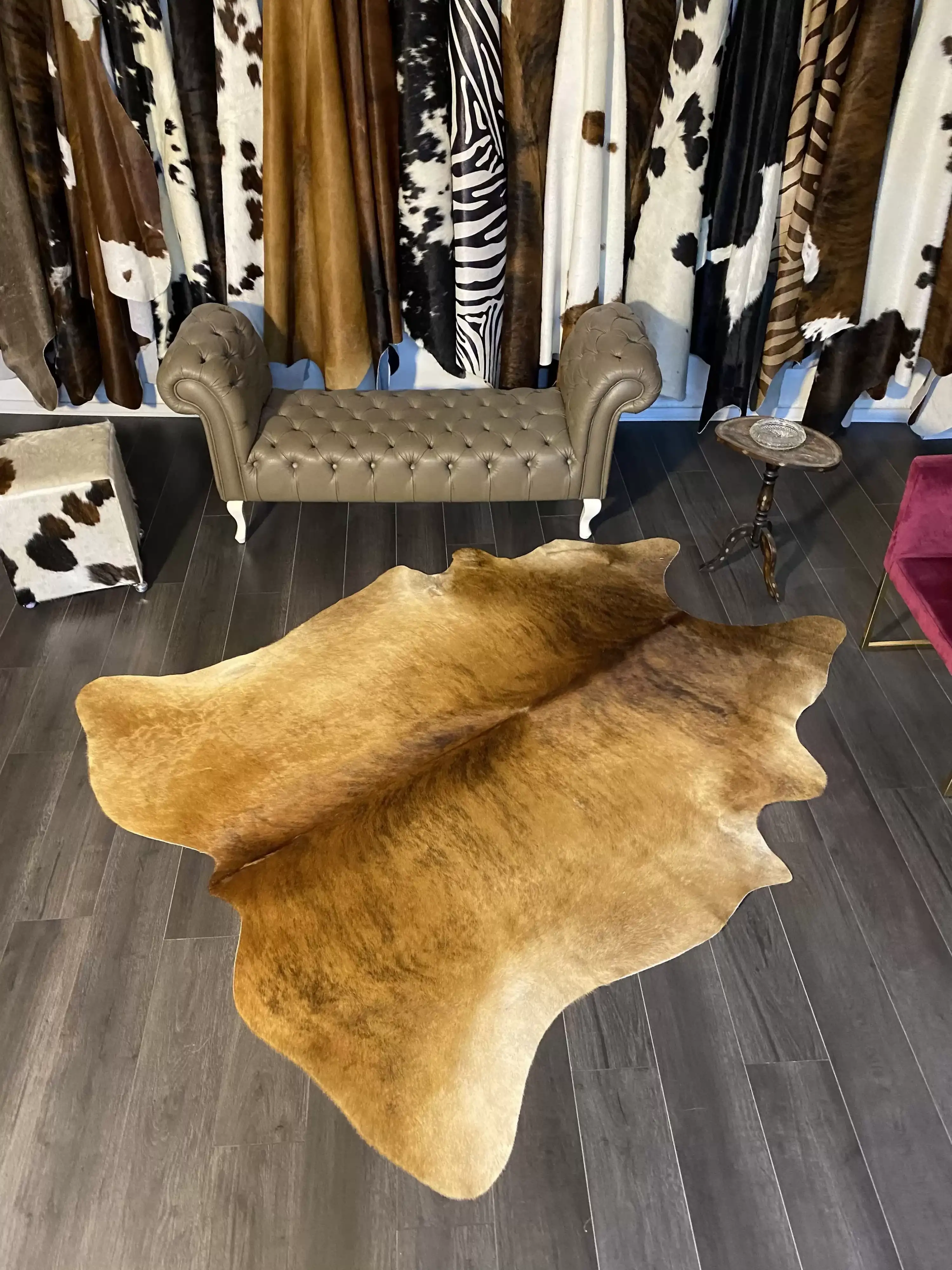 HAKİKİ DERİ DANA POSTU EGZOTİK 195 x 220 - 0401000228