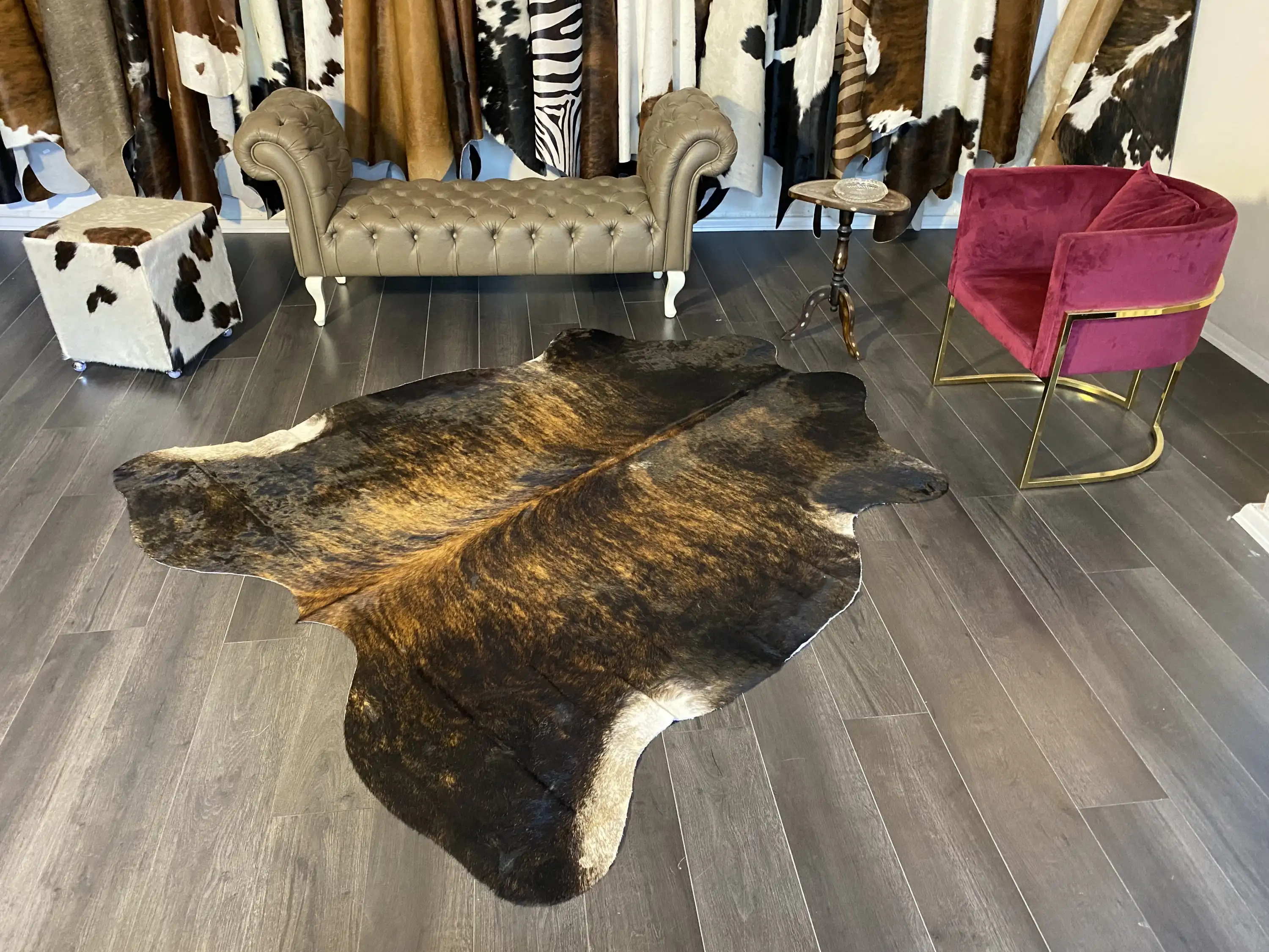 HAKİKİ DERİ DANA POSTU EGZOTİK 195 x 220 - 0401000271