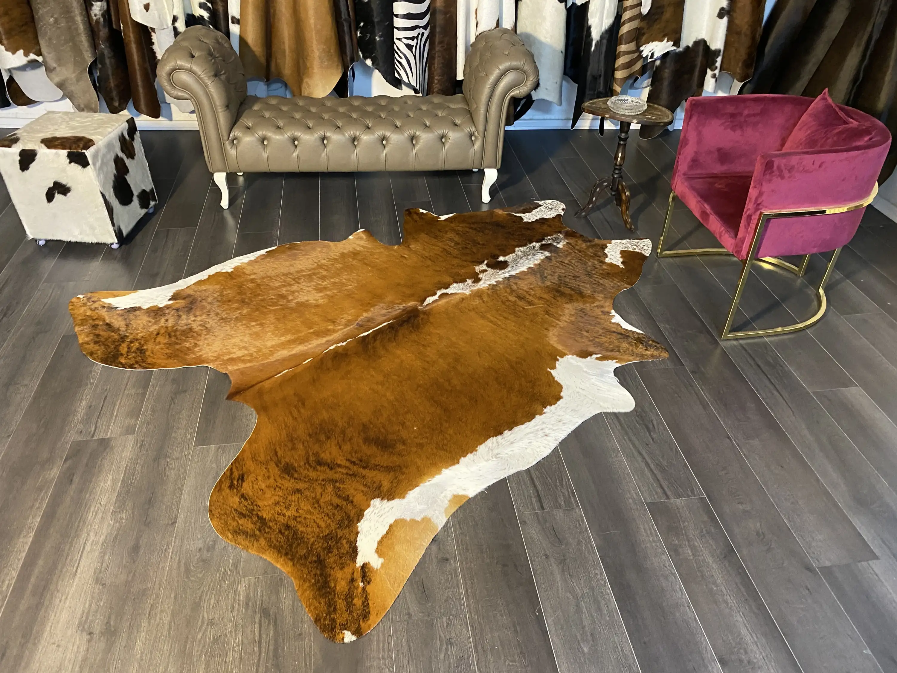 HAKİKİ DERİ DANA POSTU - EGZOTİK - 195 x 235 - 2250401000460