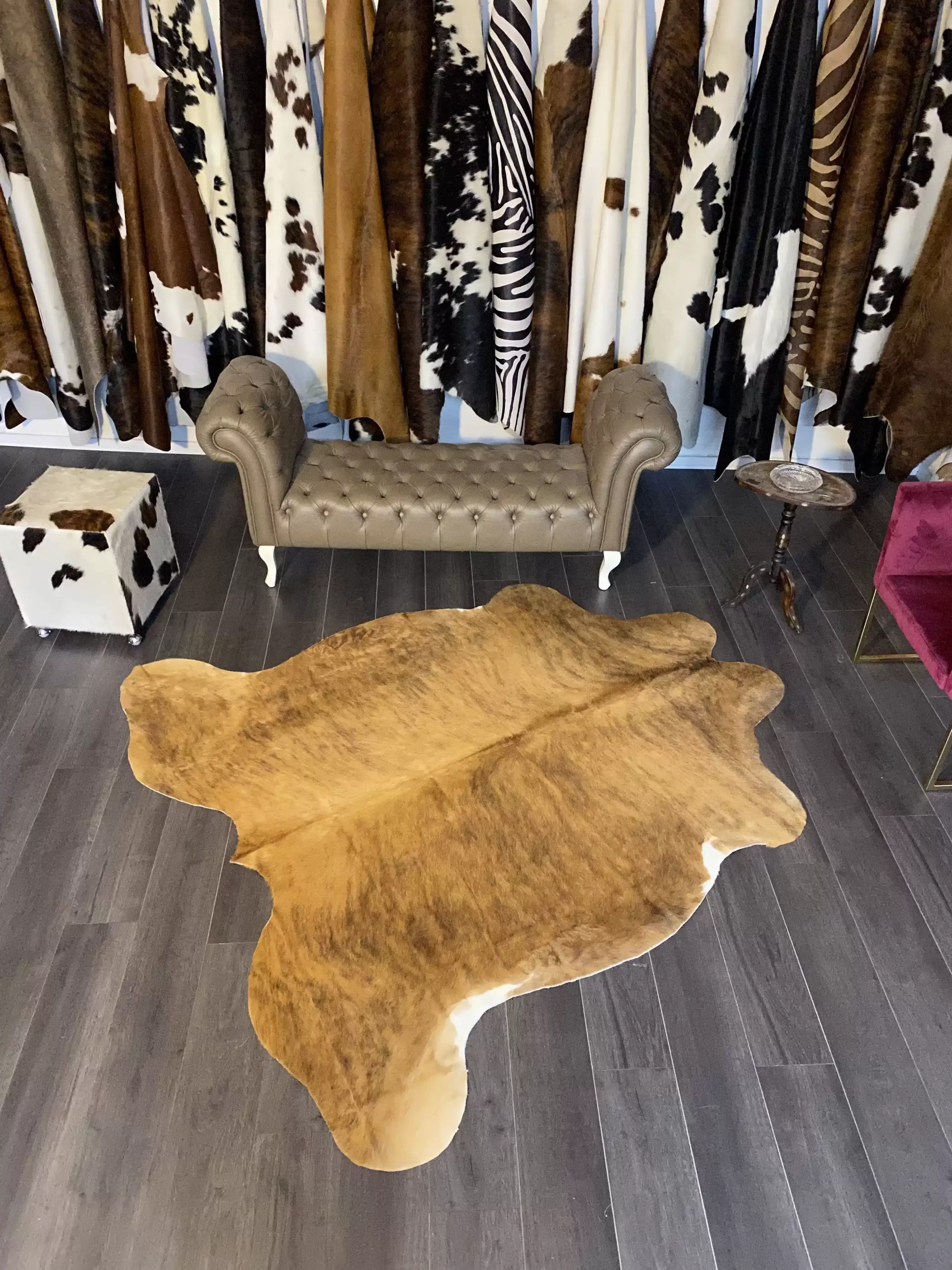 HAKİKİ DERİ DANA POSTU EGZOTİK 200 x 210 - 0401000077