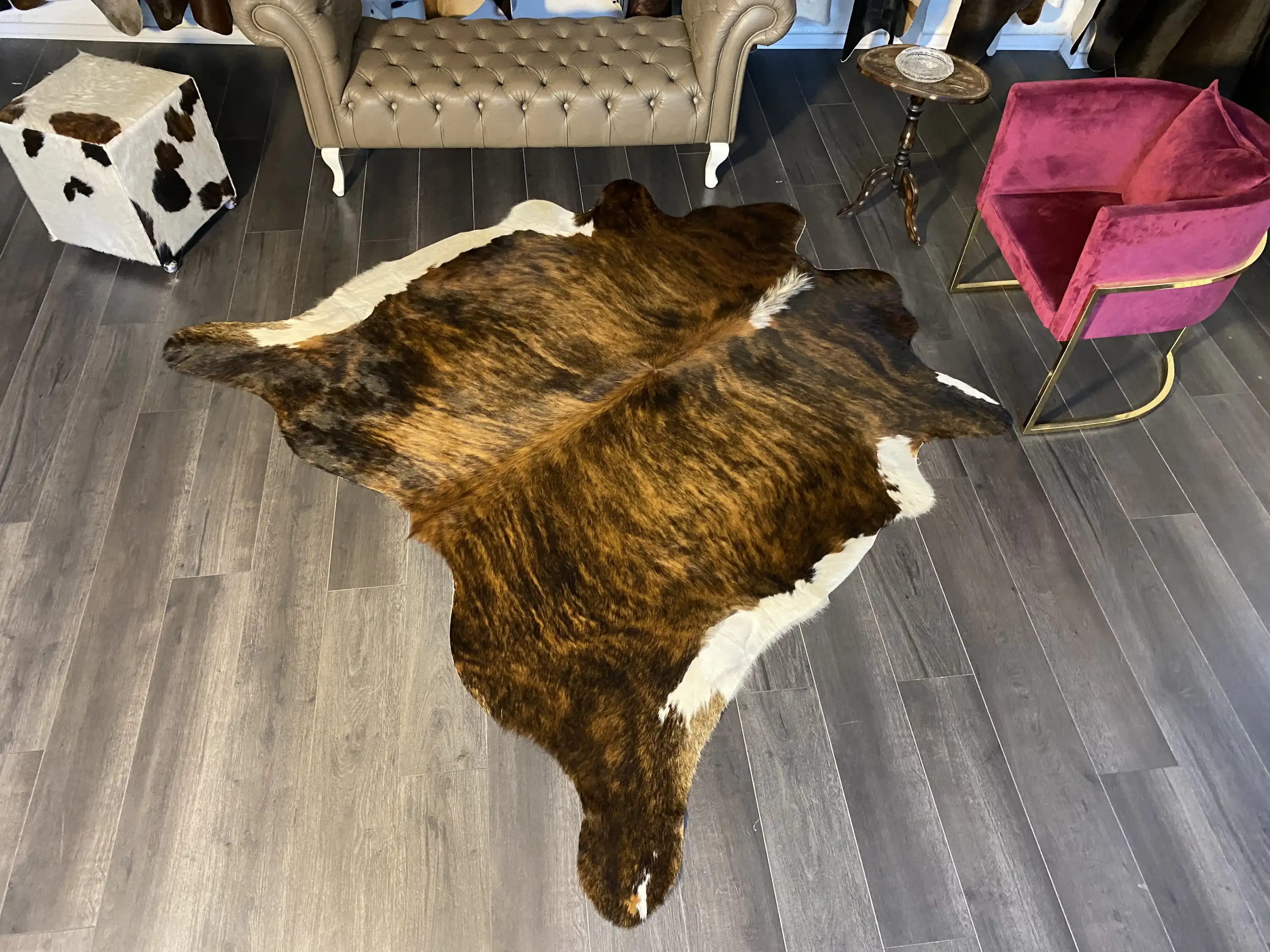 HAKİKİ DERİ DANA POSTU EGZOTİK 215 x 220 - 0401000412