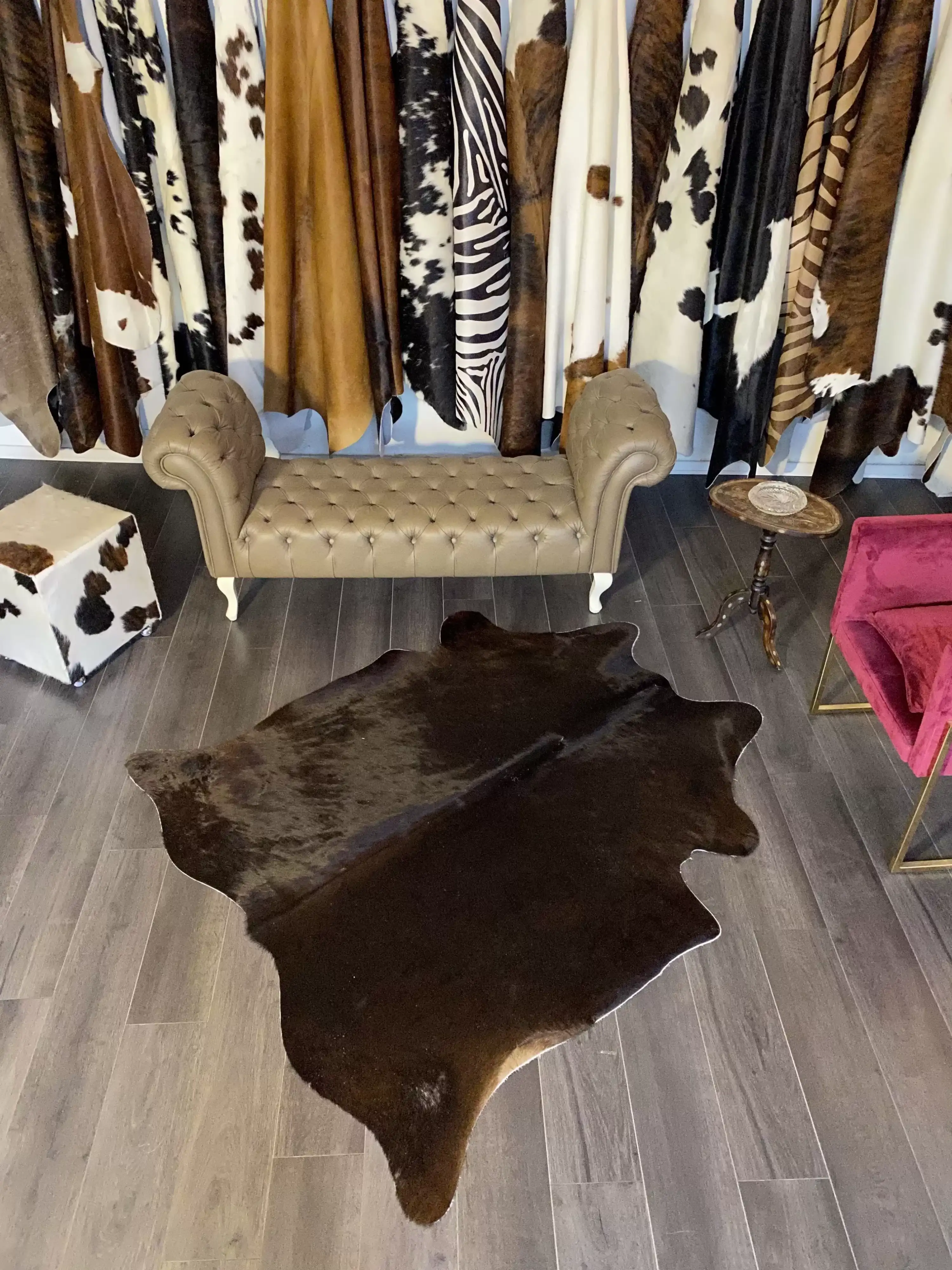 HAKİKİ DERİ DANA POSTU KAHVE 160 x 180 - 0201000141