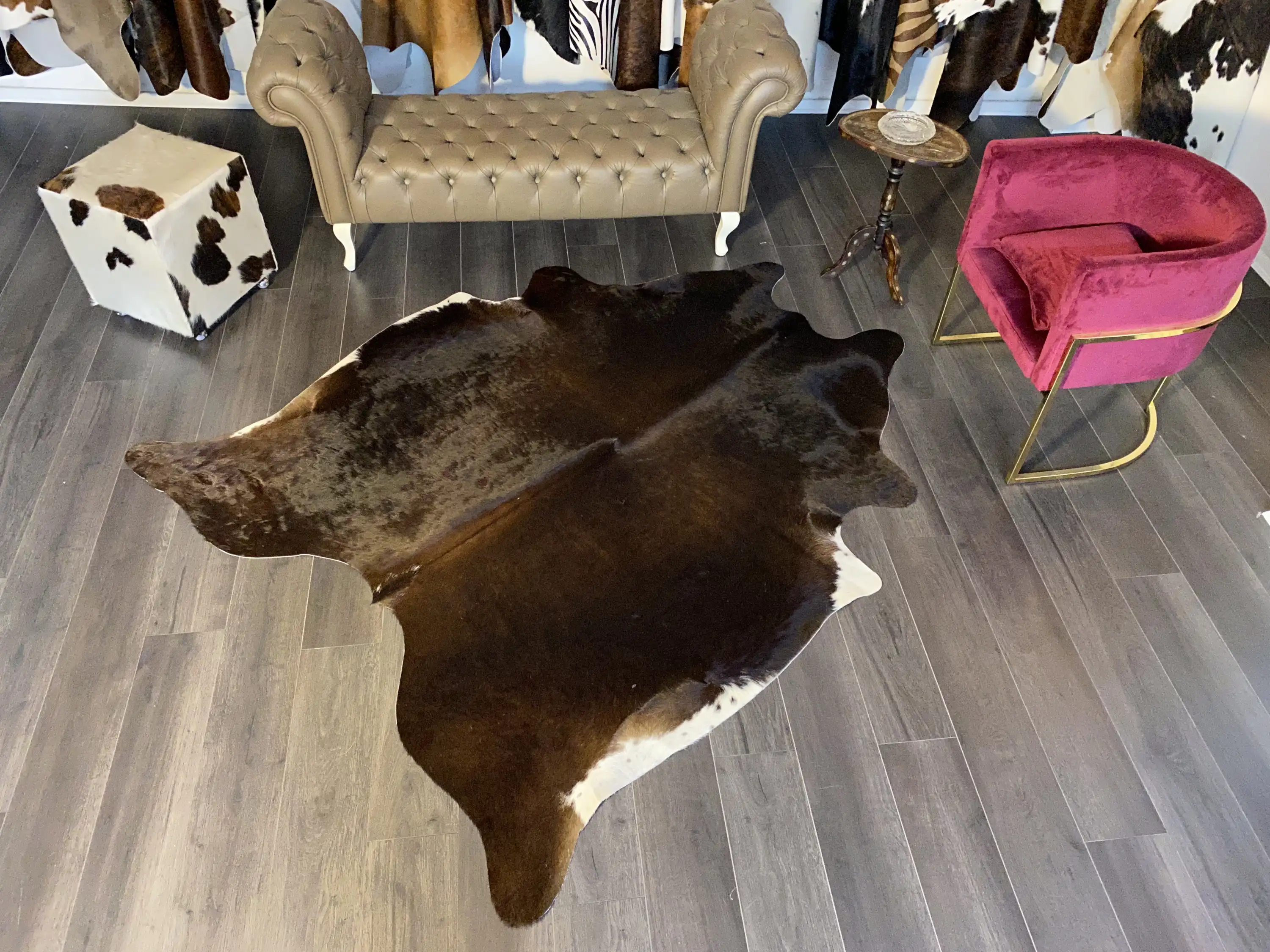 HAKİKİ DERİ DANA POSTU KAHVE 180 x 220 - 0201000152