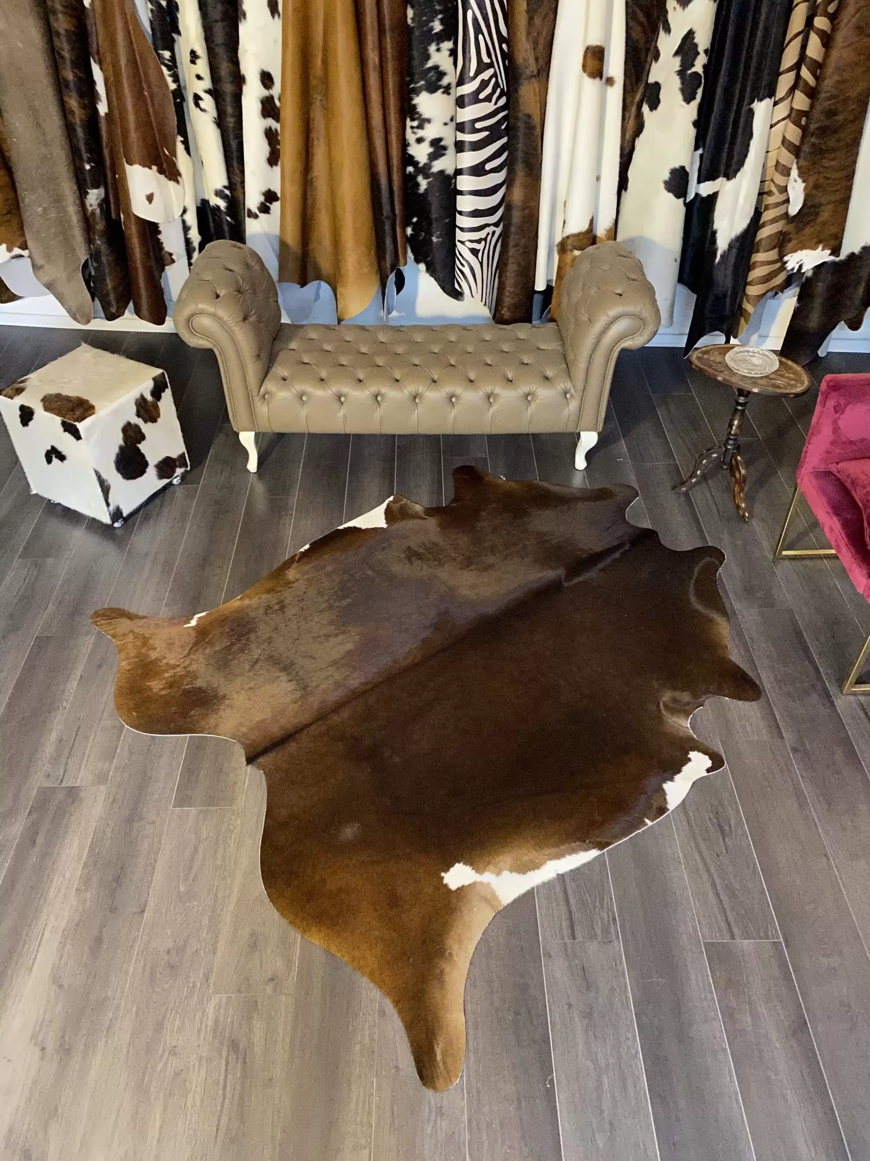 HAKİKİ DERİ DANA POSTU KAHVE 185 x 200 - 0201000148