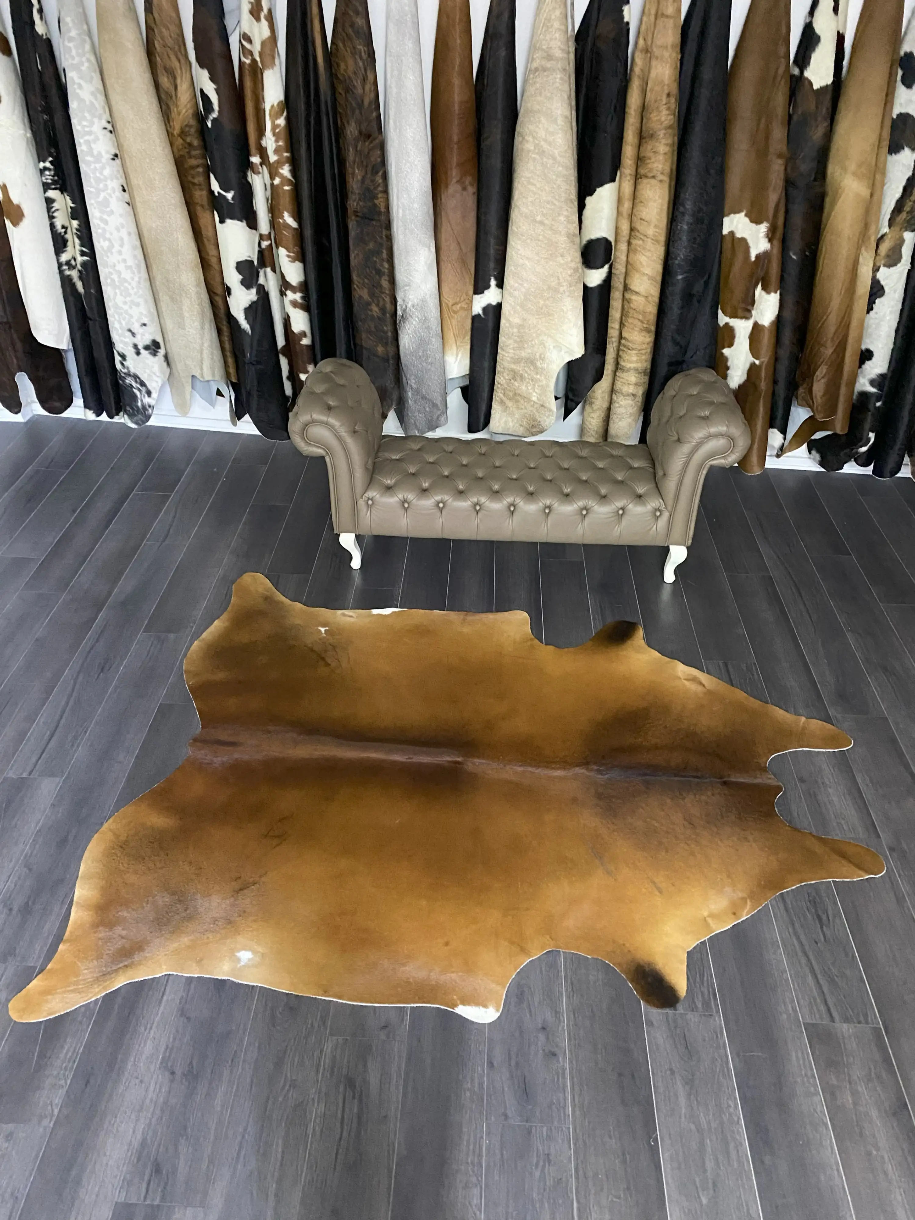 HAKİKİ DERİ DANA POSTU KAHVE 195 x 235 - 0201000004