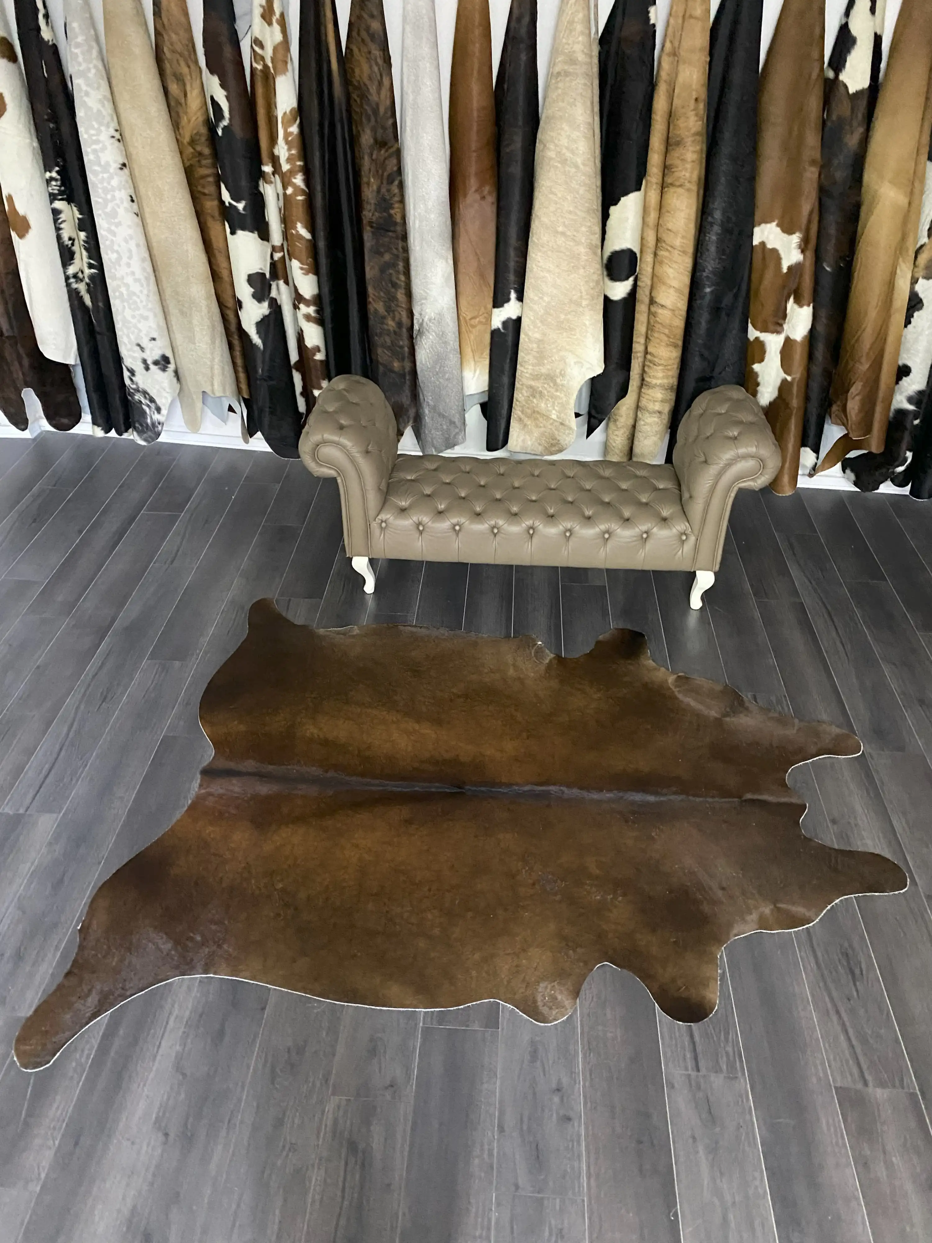 HAKİKİ DERİ DANA POSTU KAHVE 195 x 235 - 0201000006