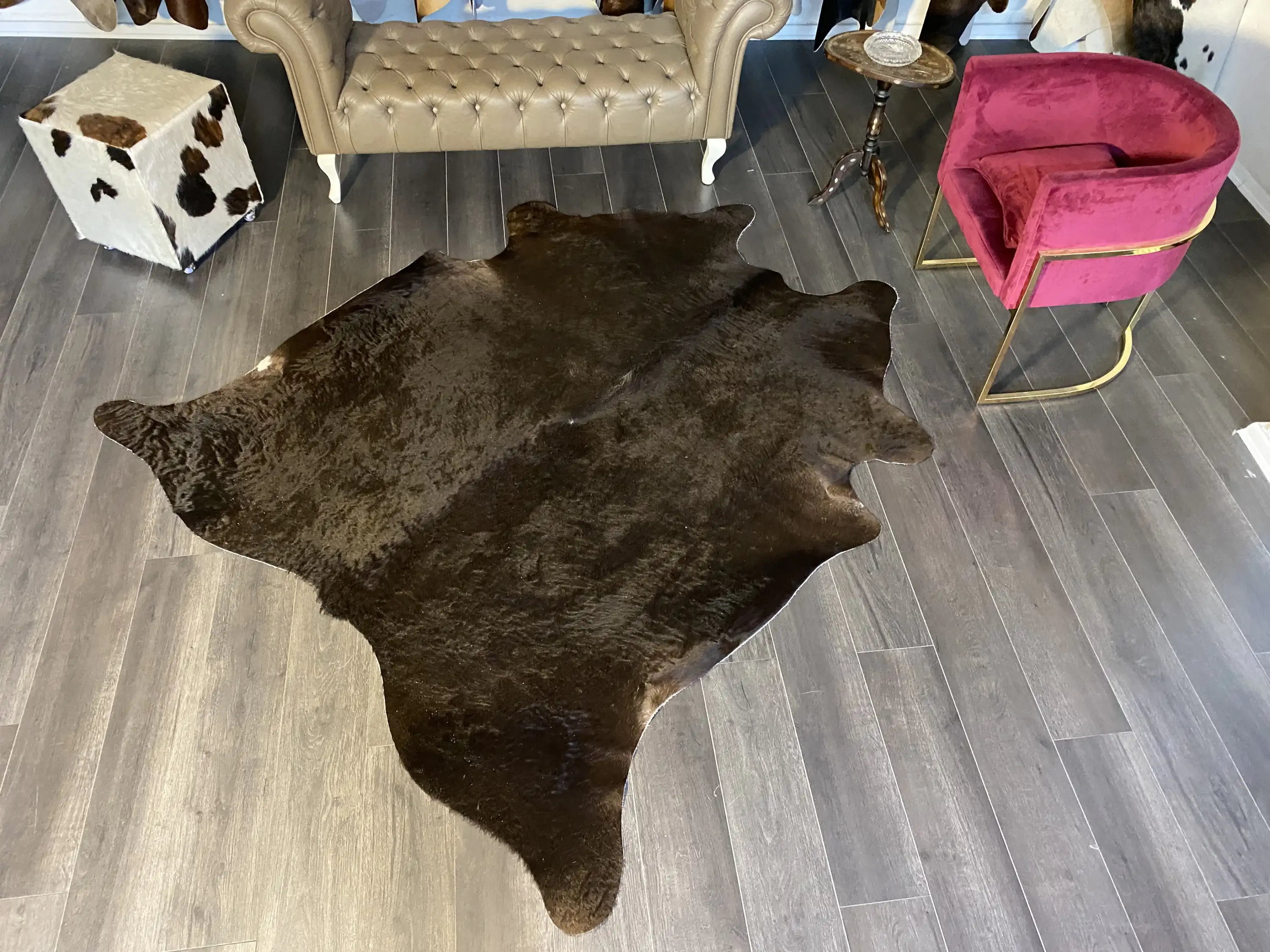 HAKİKİ DERİ DANA POSTU KAHVE 200 x 220 - 0201000107