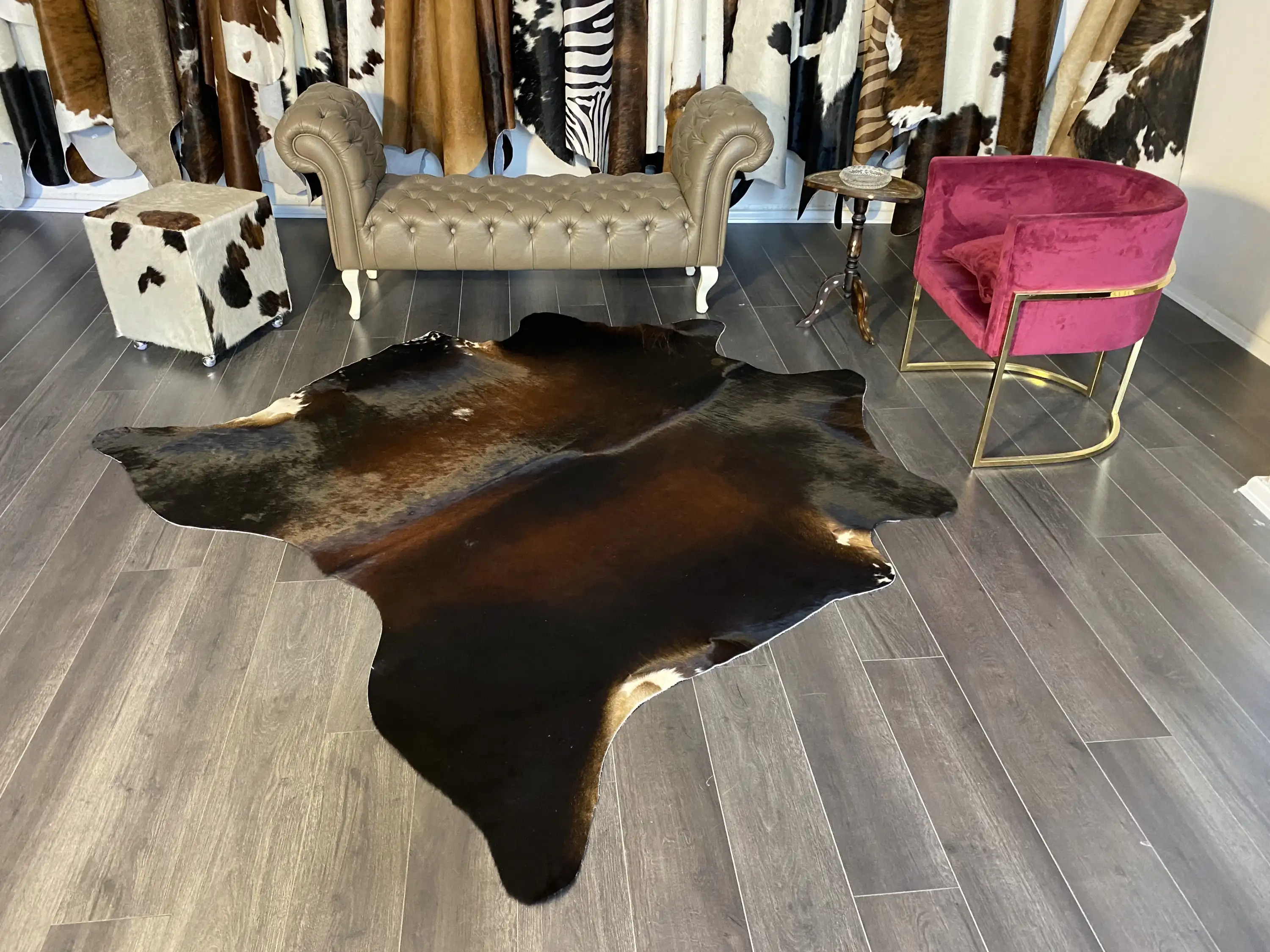 HAKİKİ DERİ DANA POSTU KAHVE 210 x 220 - 0201000117