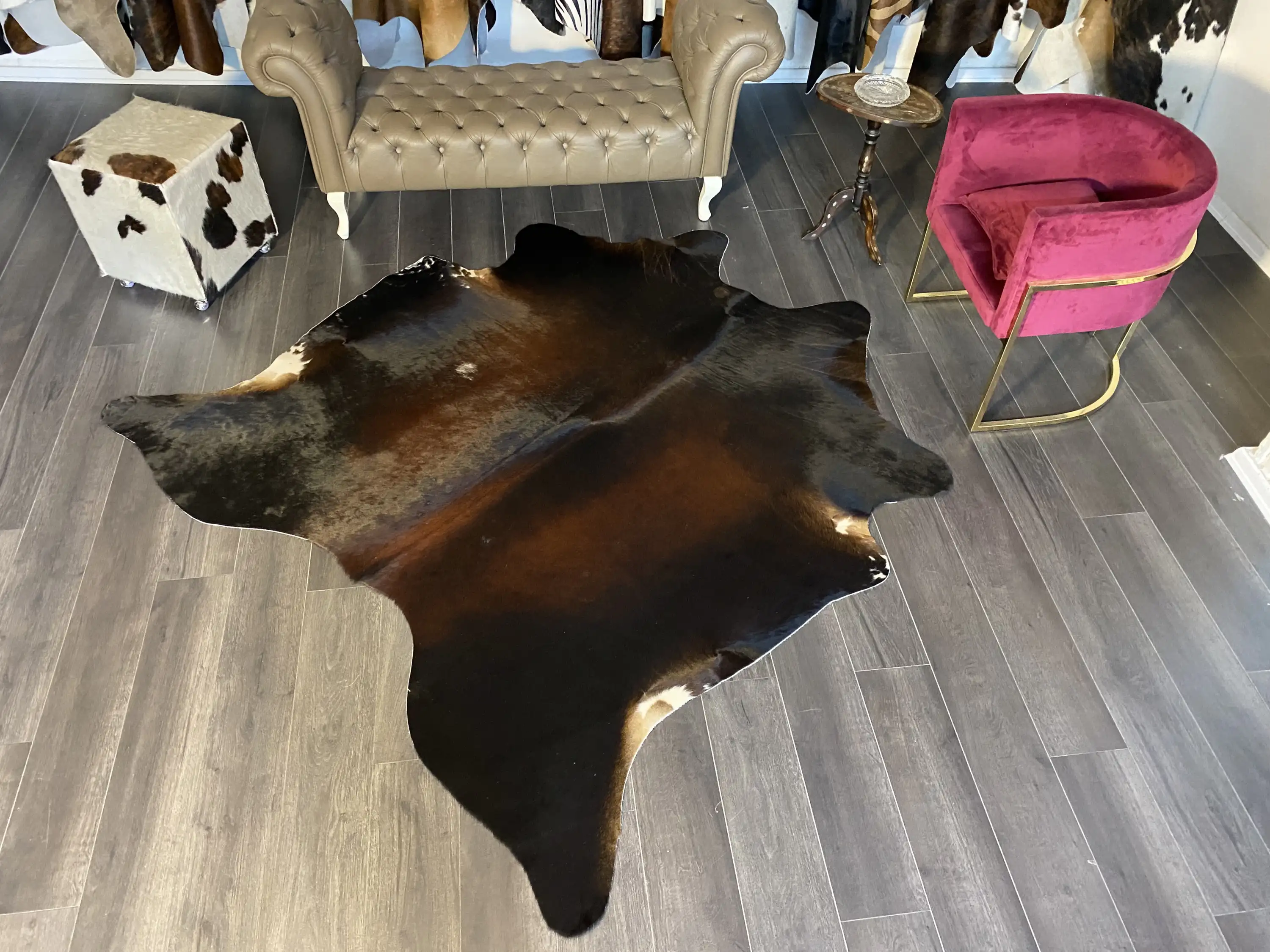 HAKİKİ DERİ DANA POSTU KAHVE 210 x 220 - 0201000117