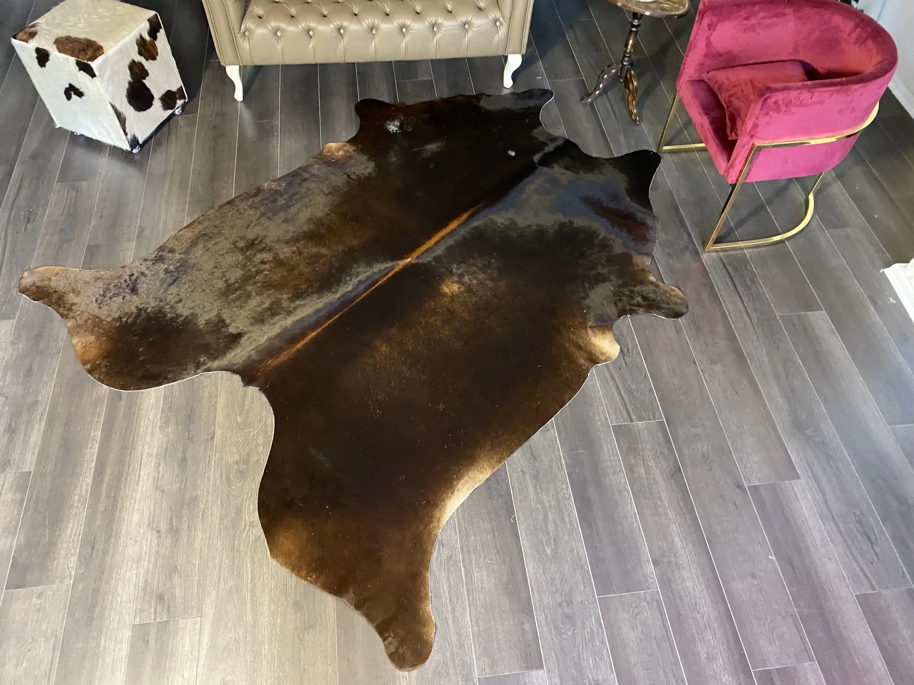 HAKİKİ DERİ DANA POSTU KAHVE 210 x 245 - 0201000096