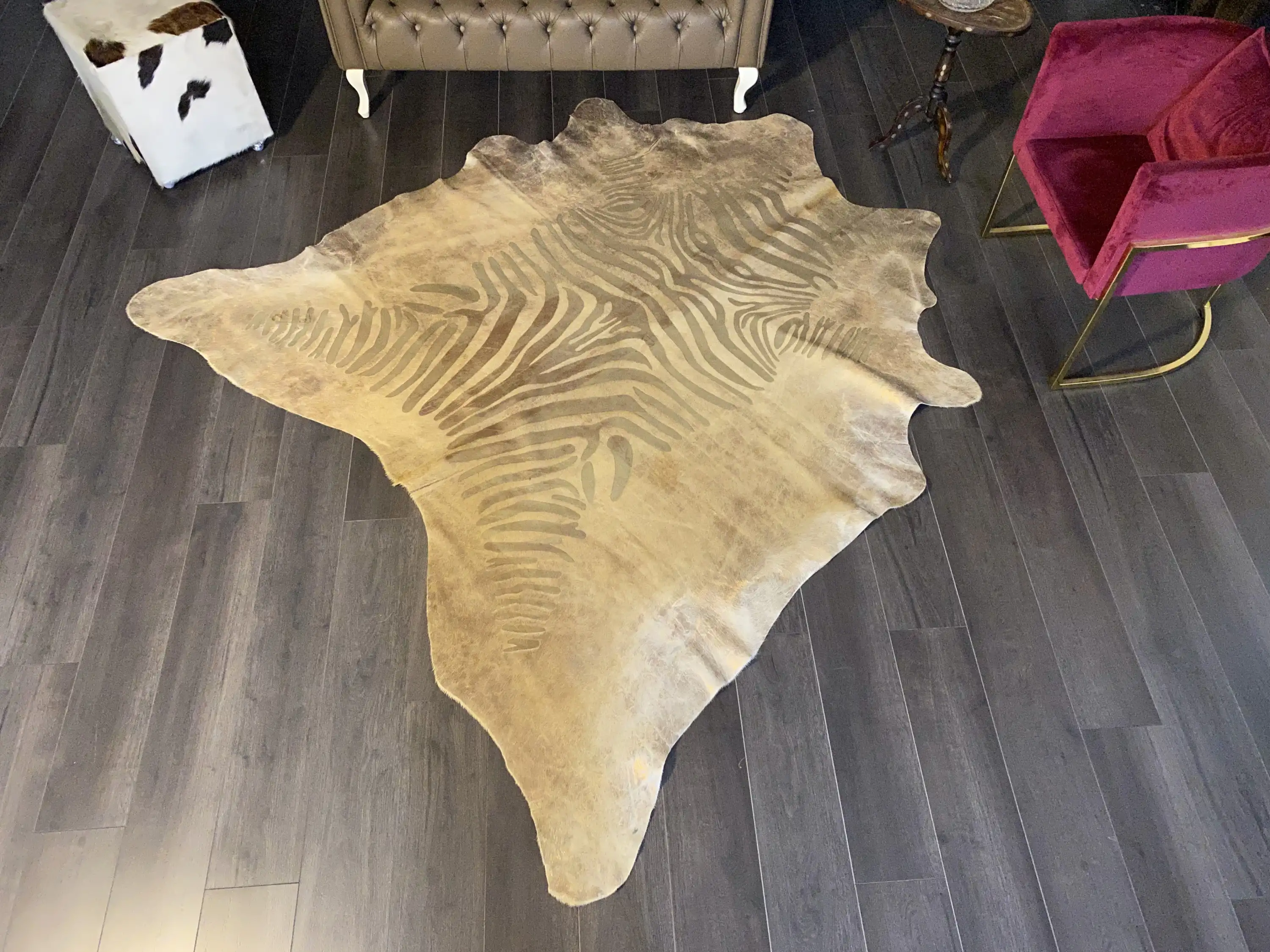 HAKİKİ DERİ DANA POSTU LAZERLİ-VARAKLI 220 x 235 - 1401000031